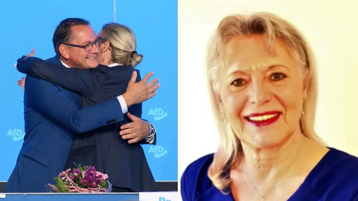 Freia Lippold-Eggen (r.) warnt vor der AfD.