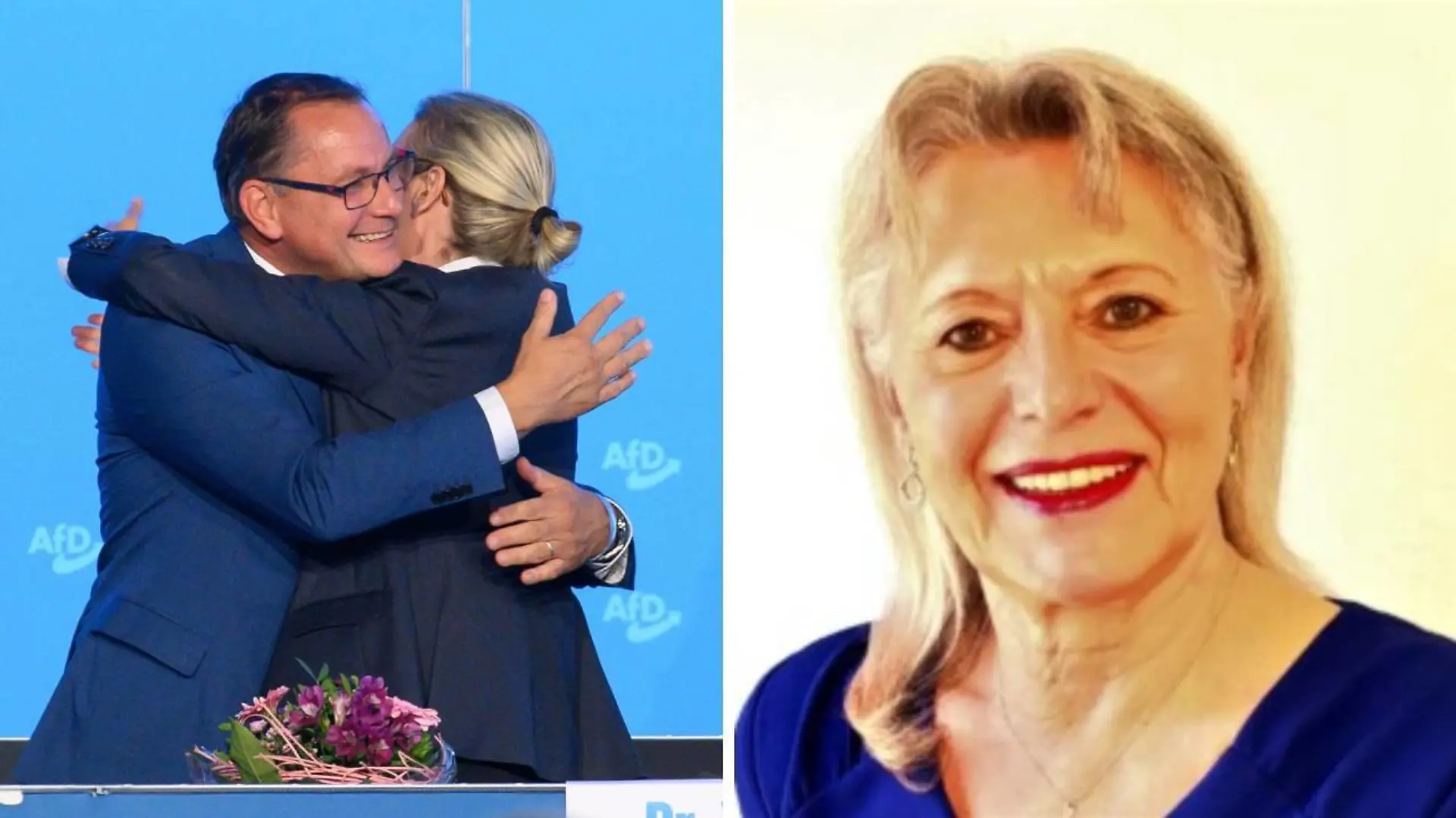 Freia Lippold-Eggen (r.) warnt vor der AfD.