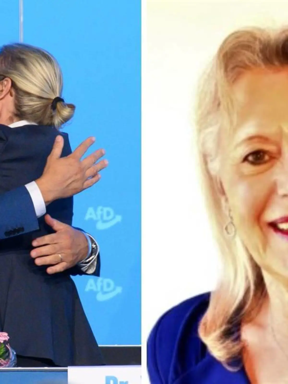 Freia Lippold-Eggen (r.) warnt vor der AfD.