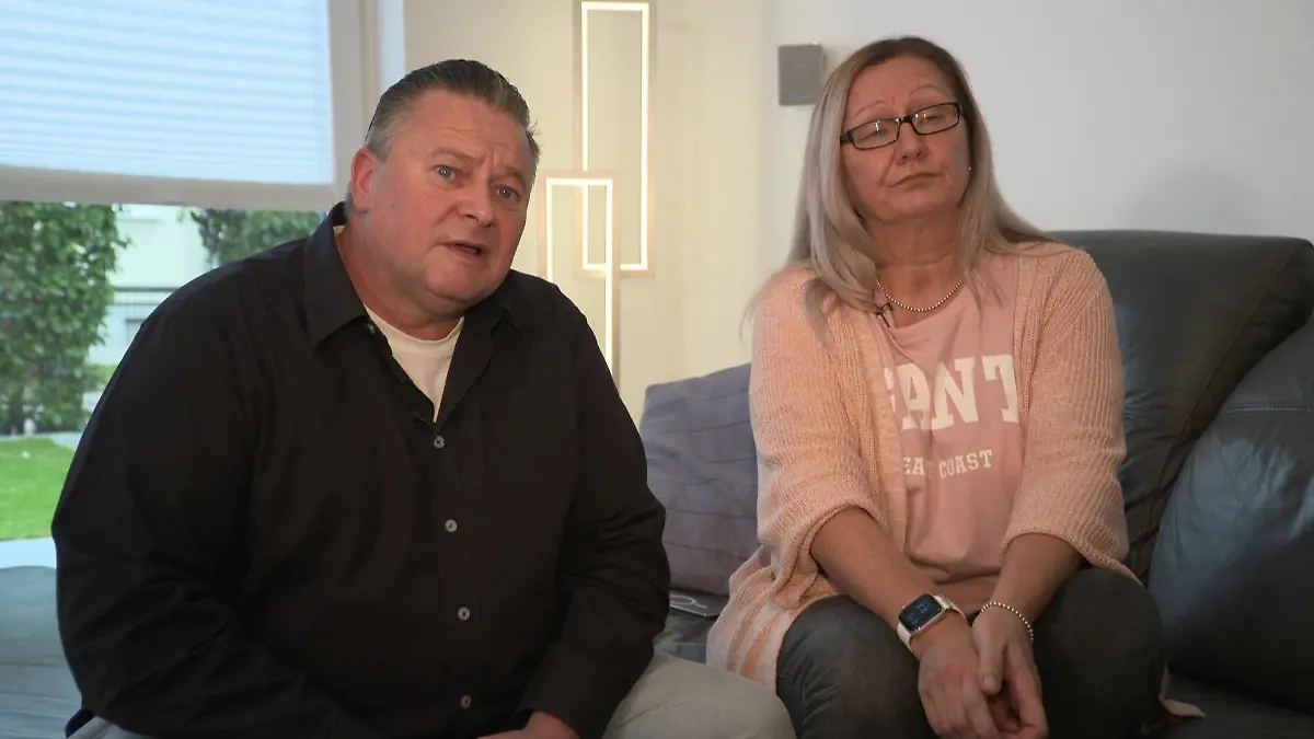 Kurt und Maja Sprengart haben ihren Sohn bei einer Messerattacke verloren.