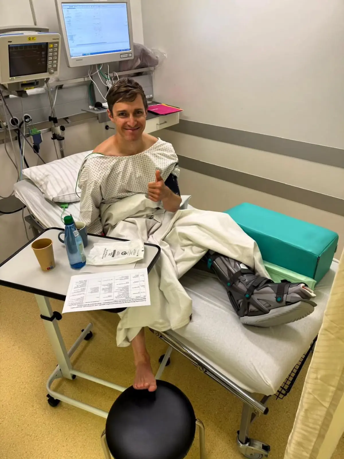 Kombinierer Manuel Faißt meldet sich mit einer Schock-Nachricht aus dem Krankenhaus.