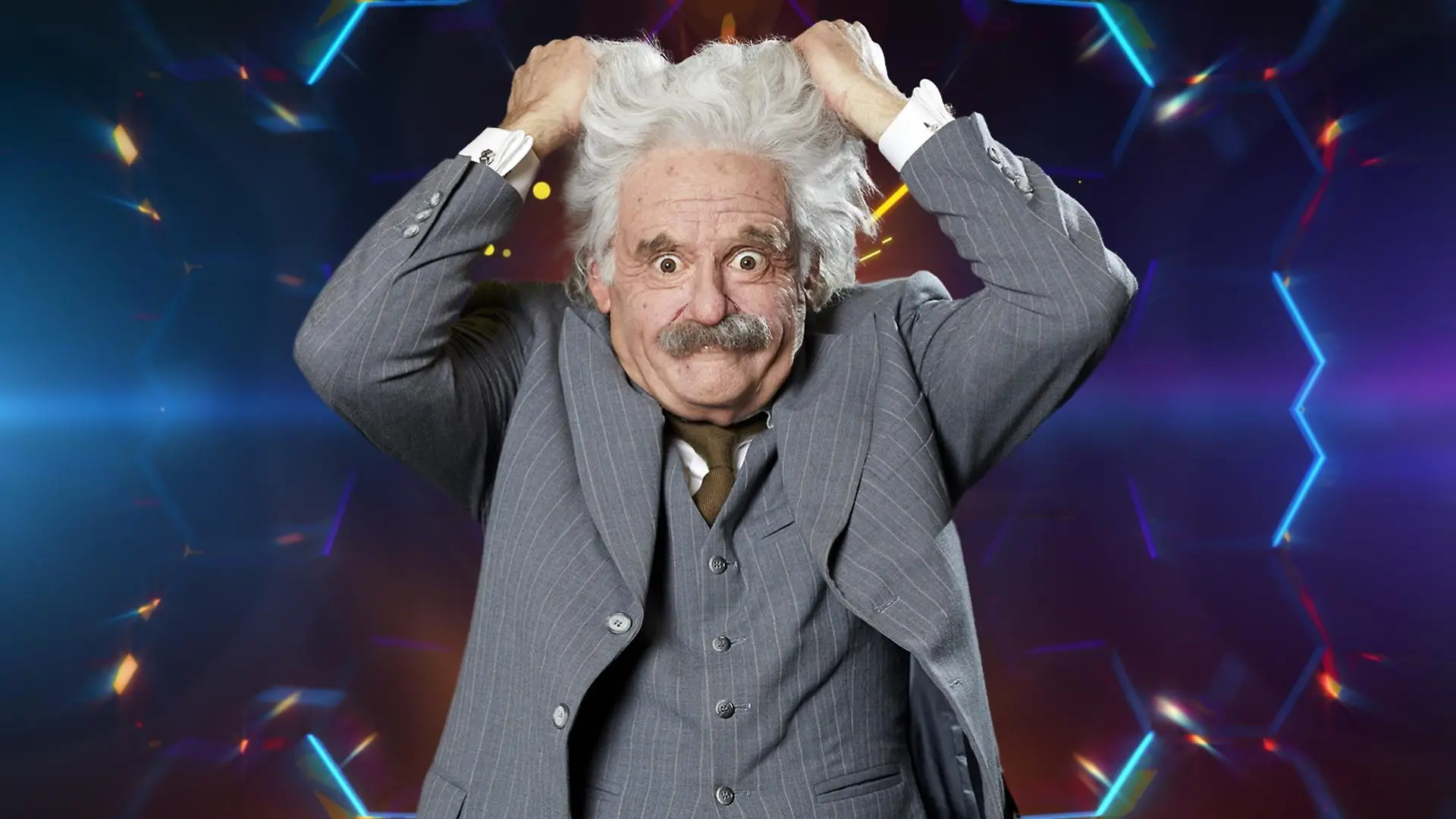 Max Giermann als Einstein