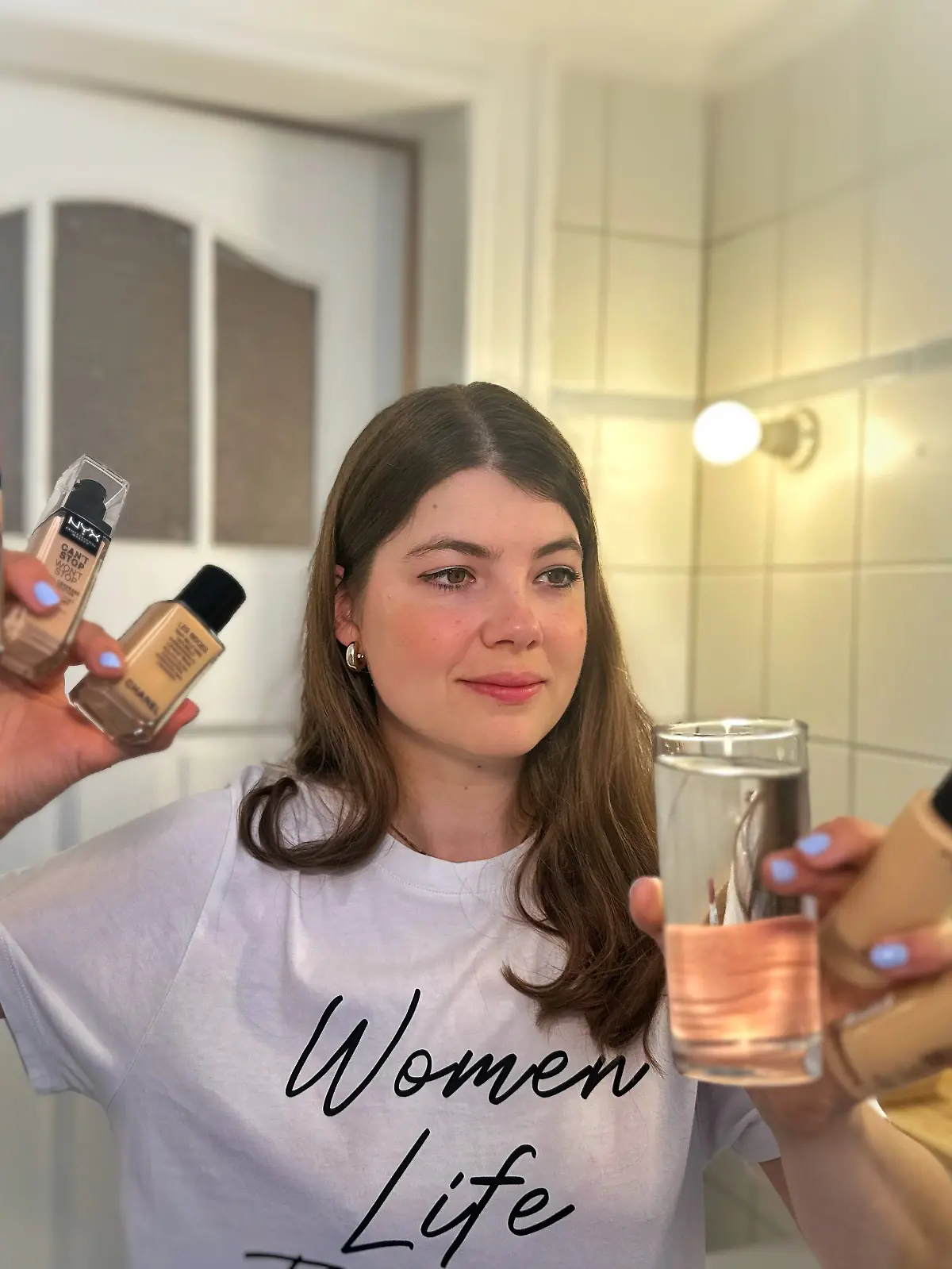 Fünf wasserfeste Make-ups im RTL-Test. 