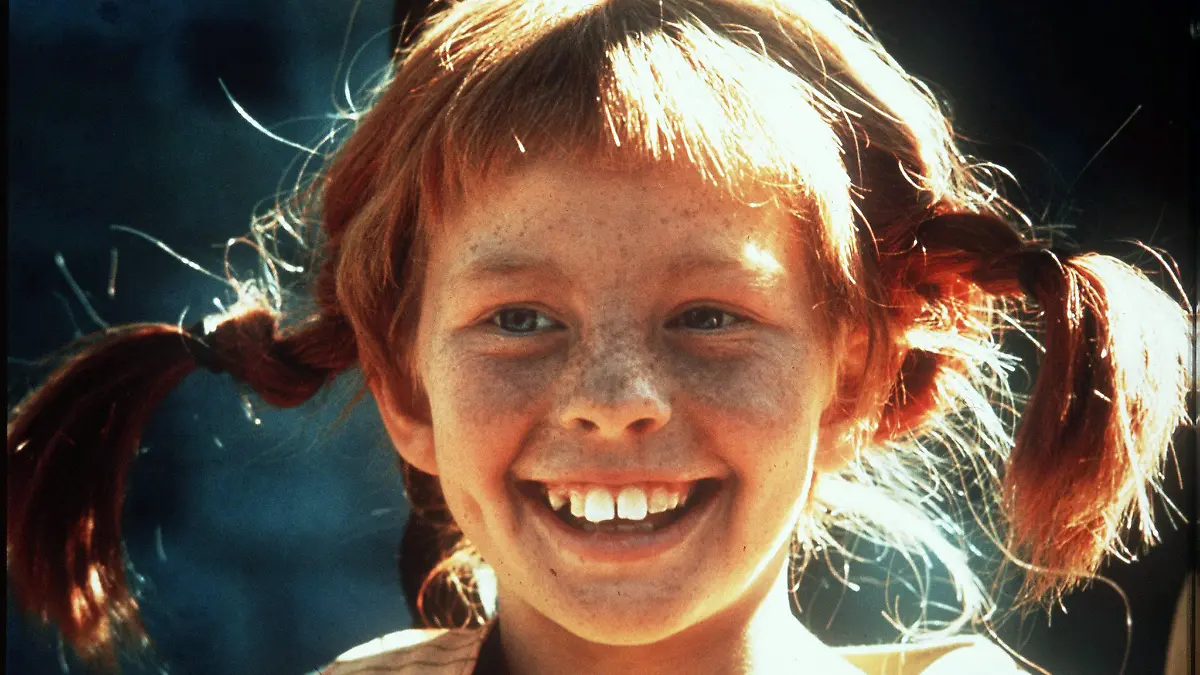 ARCHIV -Das undatierte Archivbild zeigt Inger Nilsson als Pippi Langstrumpf. dpa (zu dpa ««Pippi Langstrumpf hat in der Bundesregierung viele Fans»» vom 12.09.2013) +++(c) dpa - Bildfunk+++