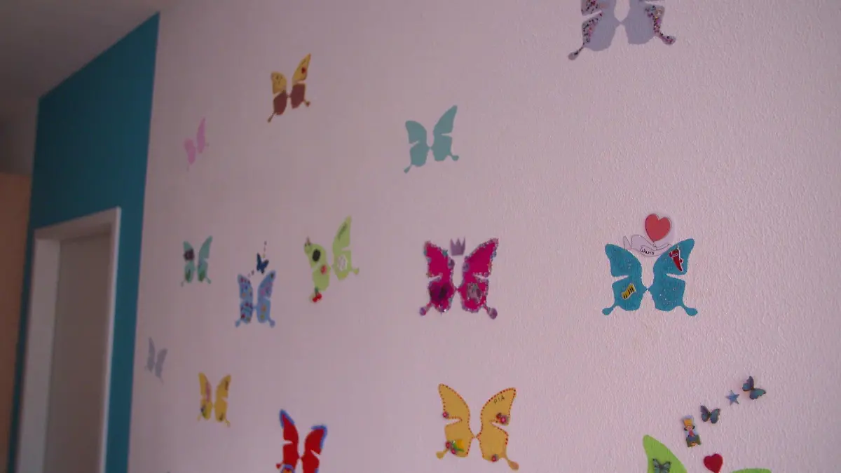 Jeder Schmetterling steht für ein Kind, das Abschied nehmen musste.