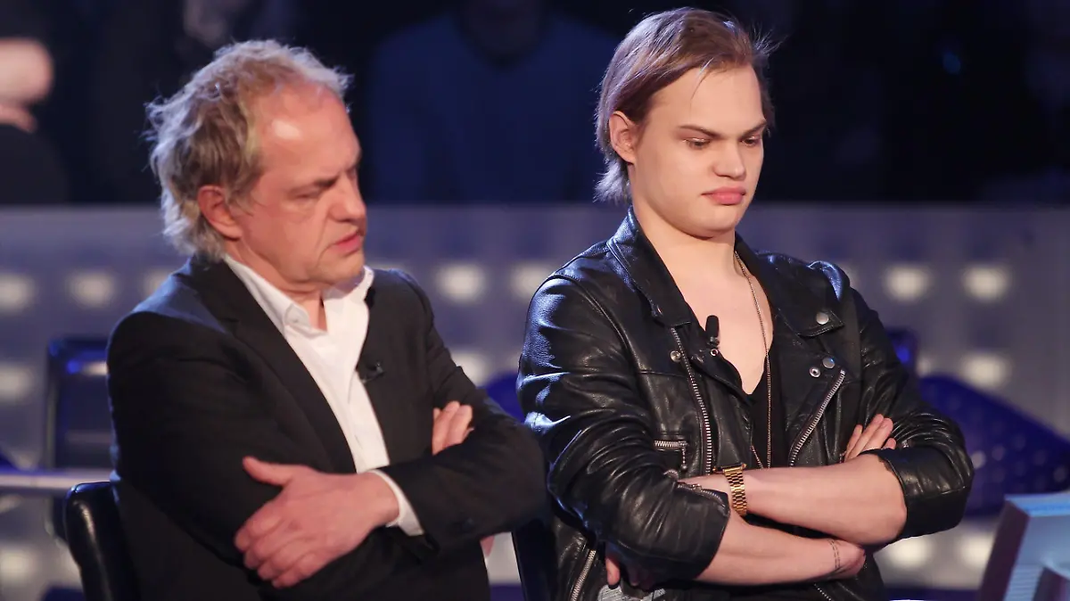 Uwe Ochsenknecht (li.) und Wilson Gonzalez Ochsenknecht