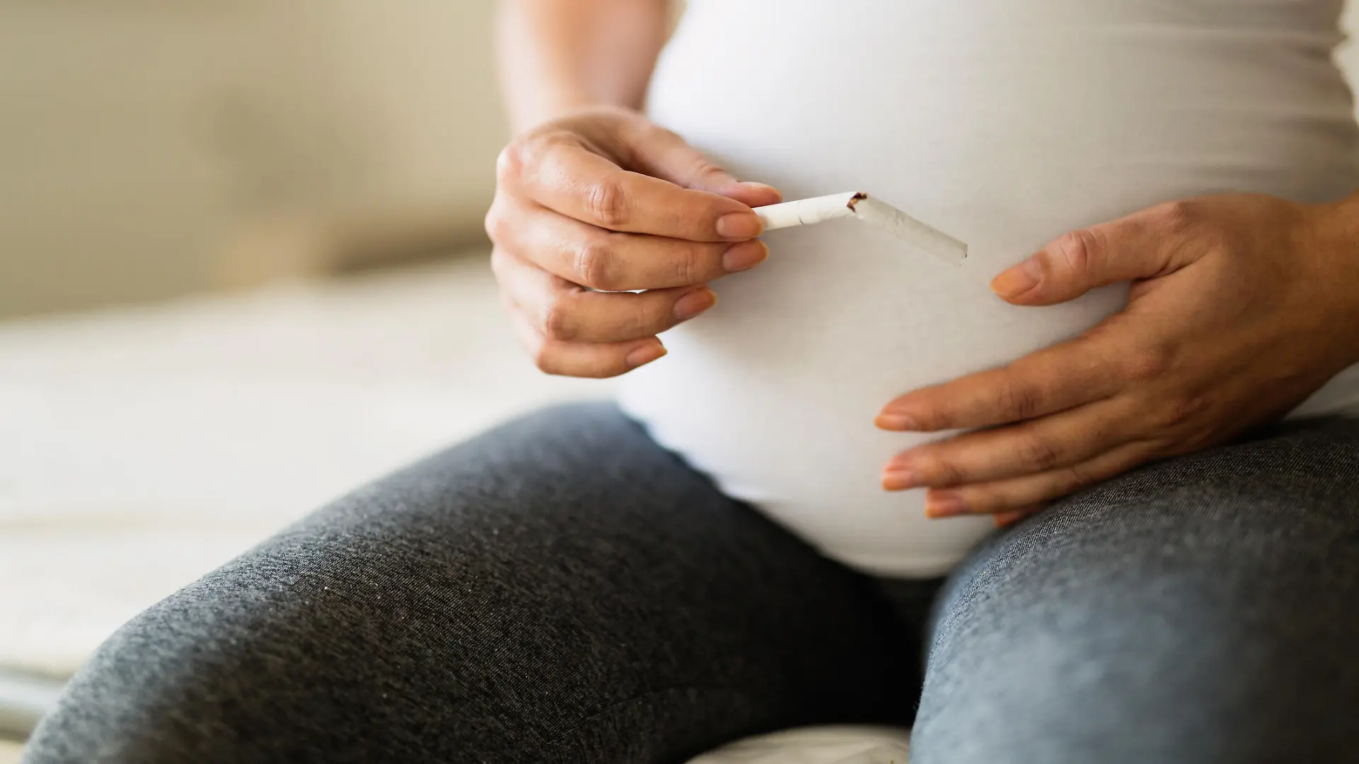 Smoking is a bad habit prohibited during pregnancy