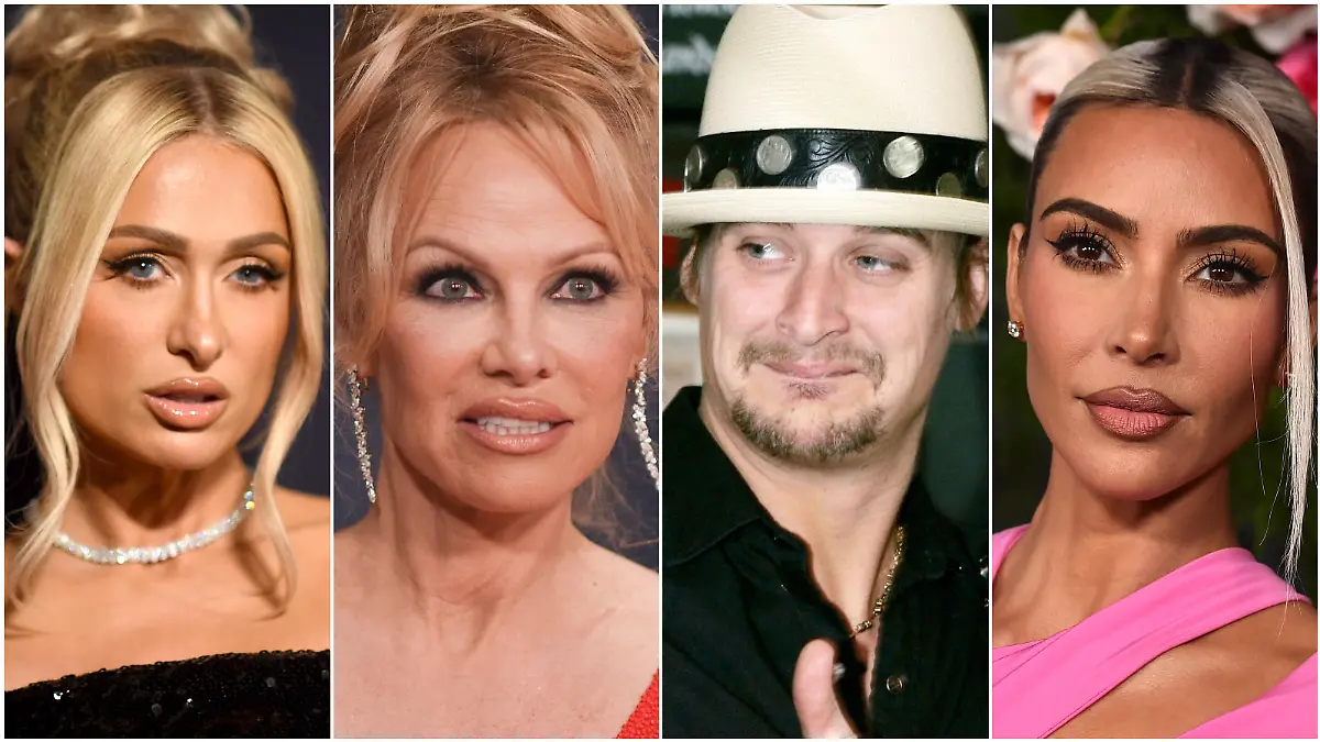 Paris Hilton, Pamela Anders, Kid Rock und Kim Kardashian gehören zu den Promis, von denen es Sextapes gibt.