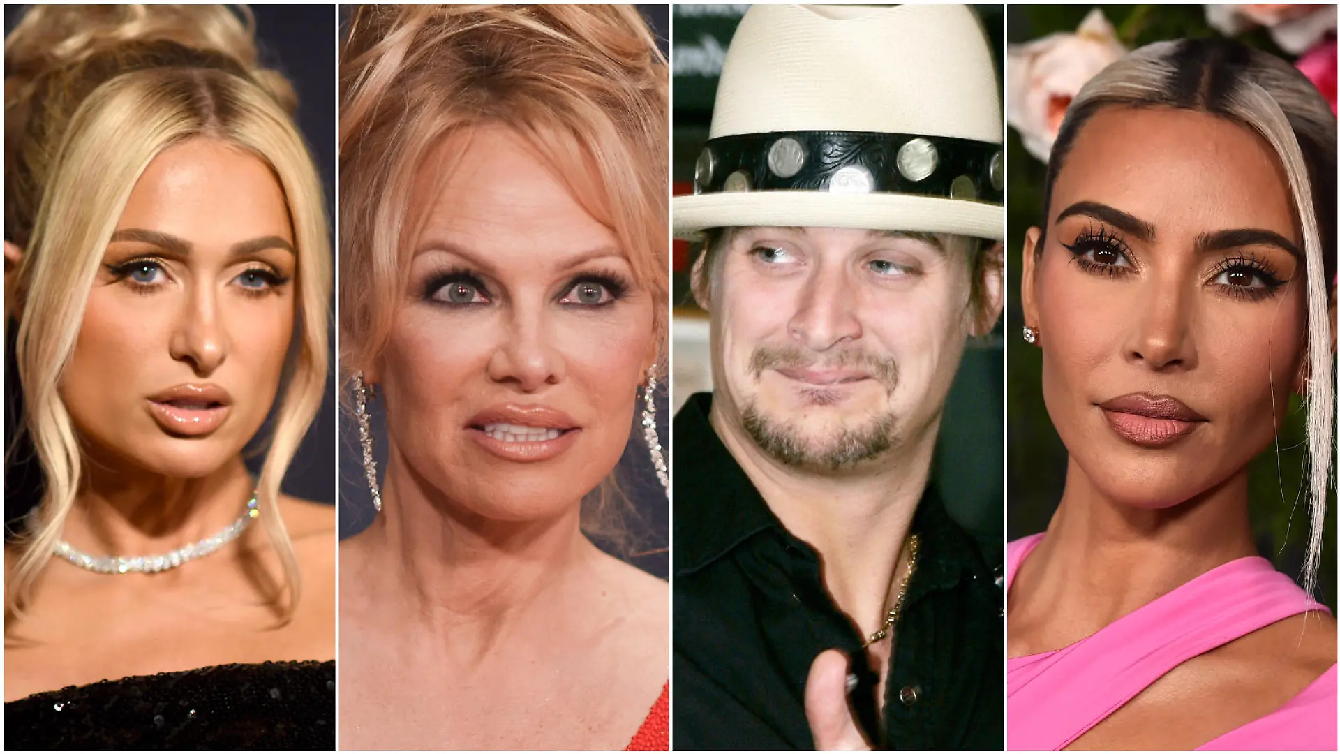 Paris Hilton, Pamela Anders, Kid Rock und Kim Kardashian gehören zu den Promis, von denen es Sextapes gibt.