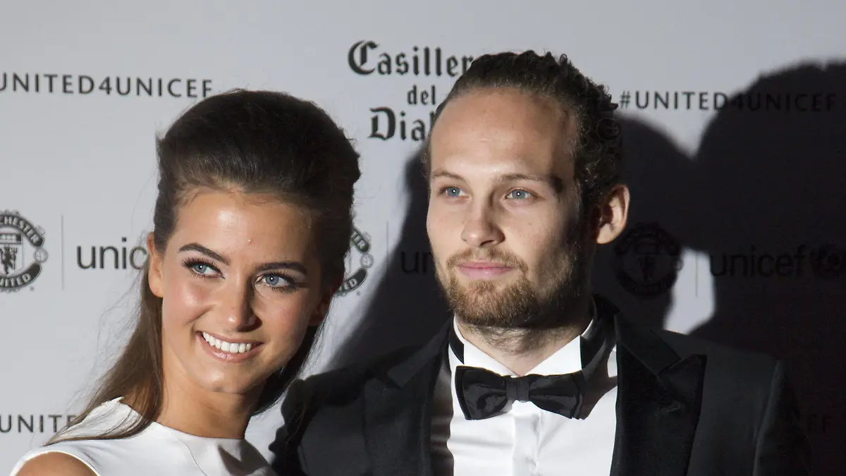 October 31, 2016 - London, England, United Kingdom - Daley Blind and Candy Rae -Fleur at the United for Unicef Gala Dinner Old Trafford Manchester, UK. BANG MEDIA INTERNATIONAL FAMOUS PICTURES 28 HOLMES ROAD LONDON NW5 3AB UNITED KINGDOM tel +44 (0) 20 7485 1005 e-mail pictures@famous.uk.com www.famous.uk.com ALTW000180