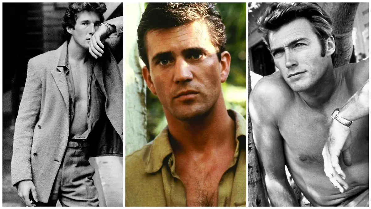 Richard Gere, Mel Gibson und Clint Eastwood waren in jungen Jahren richtige Womanizer.