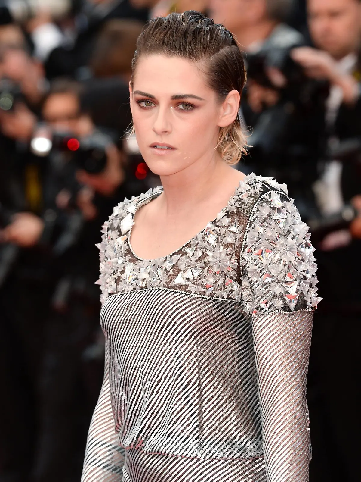 Blackkklansman Premiere - 71st Cannes Film Festival Kristen Stewart attending the BlacKkKlansman Premiere at the Palais De Festival, part of the 71st Cannes Film Festival. PUBLICATIONxINxGERxSUIxAUTxONLY Copyright: xDougxPetersx 36502718  