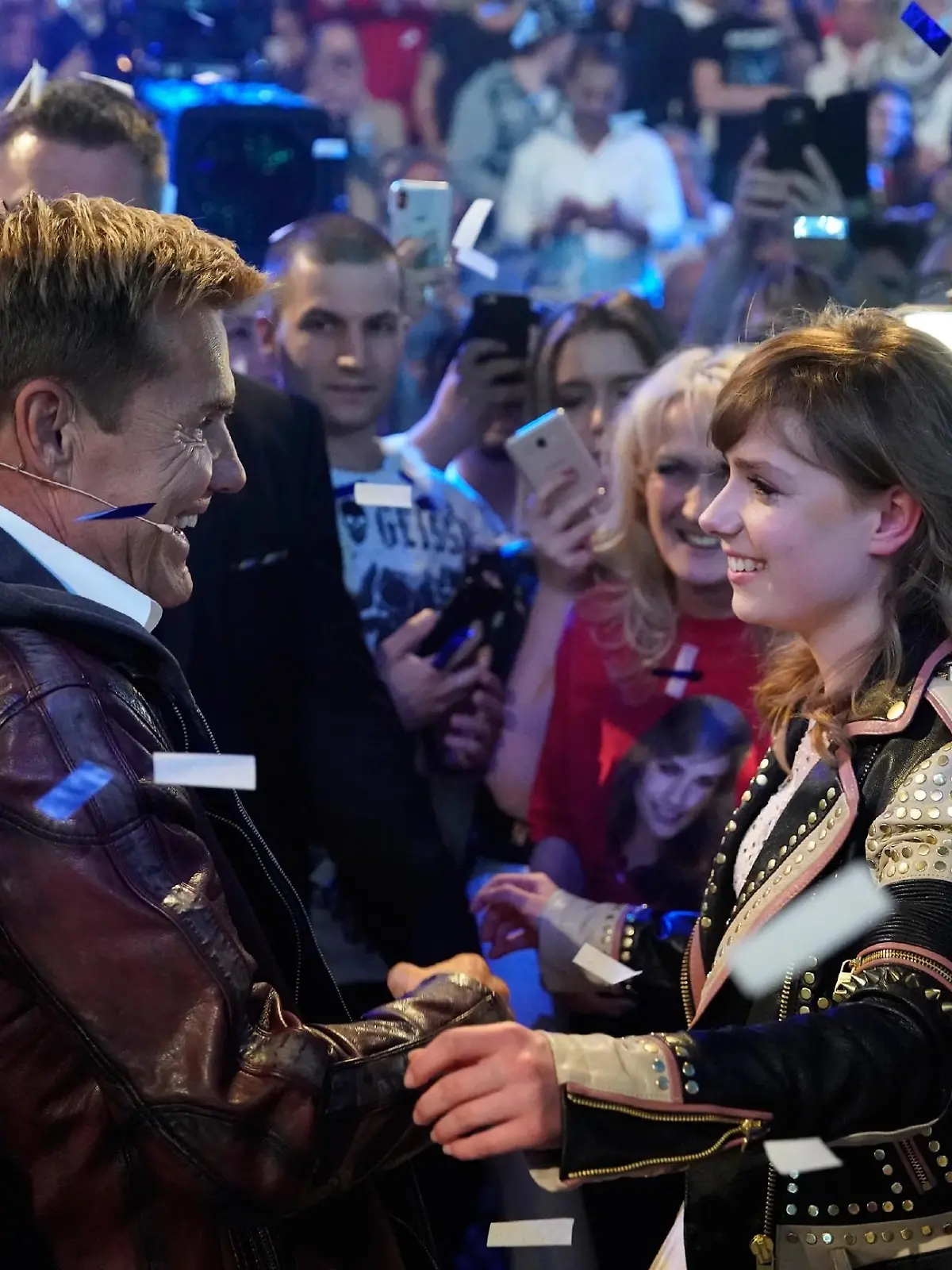 Marie Wegener ist "Superstar 2018". Chefjuror Dieter Bohlen gratuliert ihr. 

Verwendung der Bilder für Online-Medien ausschließlich mit folgender Verlinkung:"Alle Infos zu "Deutschland sucht den Superstar" im Special bei RTL.de: http://www.rtl.de/cms/sendungen/superstar.html