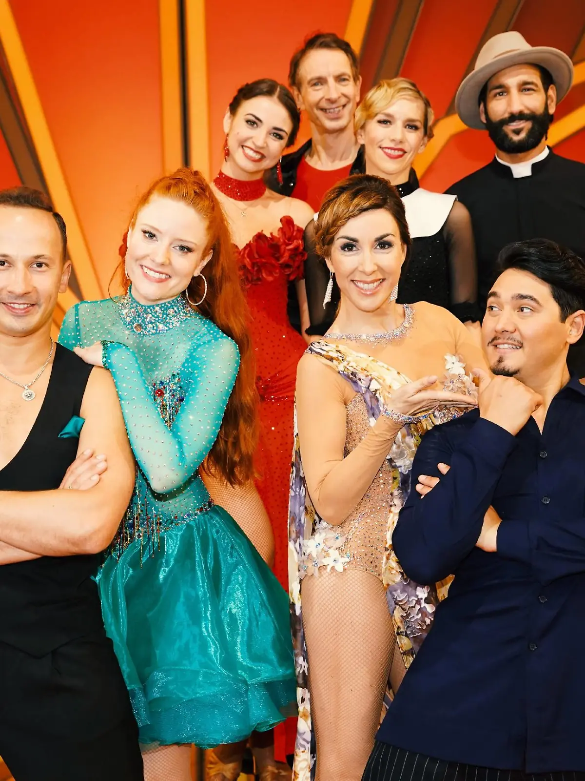 Nächste Woche sind dabei: V.l.: Barbara Meier und Sergiu Luca, Ingolf Lück und Ekaterina Leonova, Julia Dietze und Massimo Sinato, Judith Williams und Erich Klann.