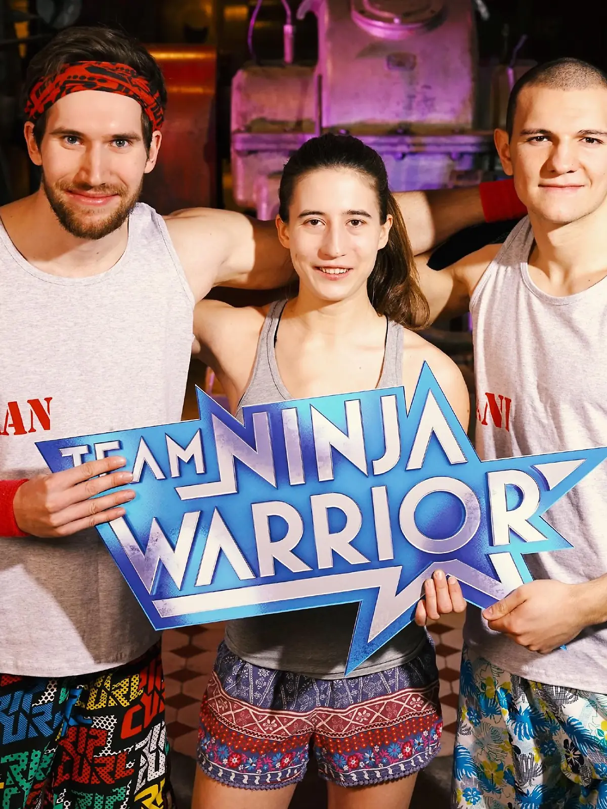 Das Team '3-Force': (v.l.) Christian Balkheimer (Kapitän), Tabitha Eckfeld und Daniel Gerber.