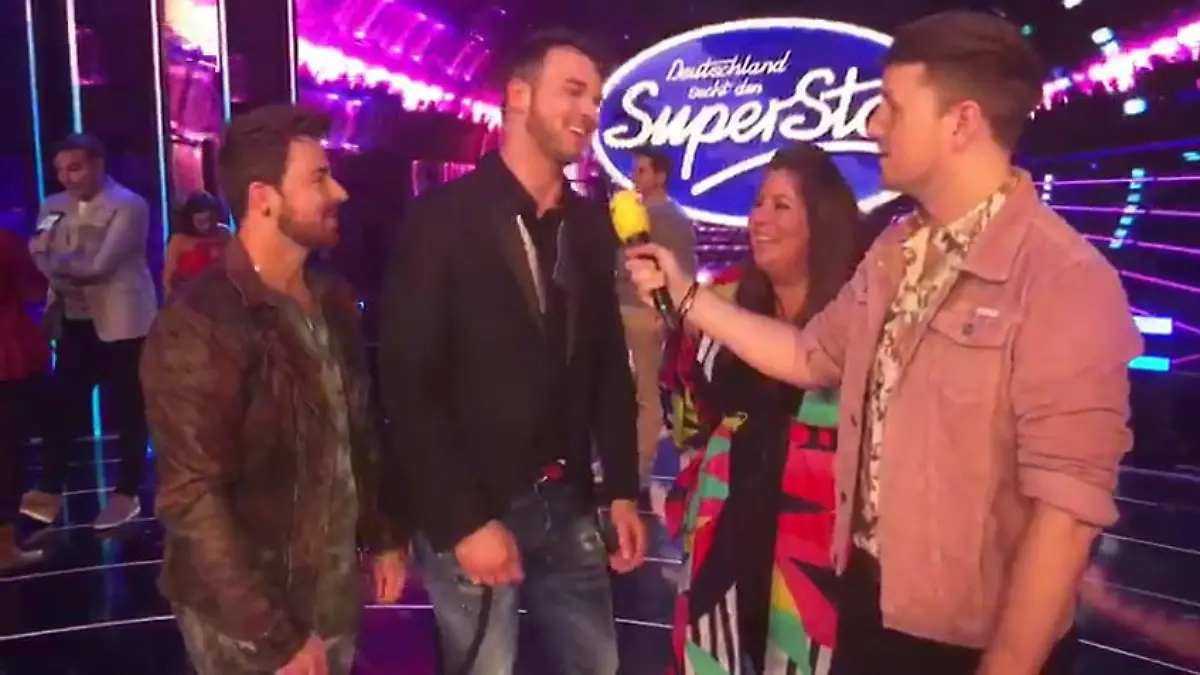Janina, Michael und Michel freuen sich aufs Finale DSDS 2018: Die 3. Mottoshow