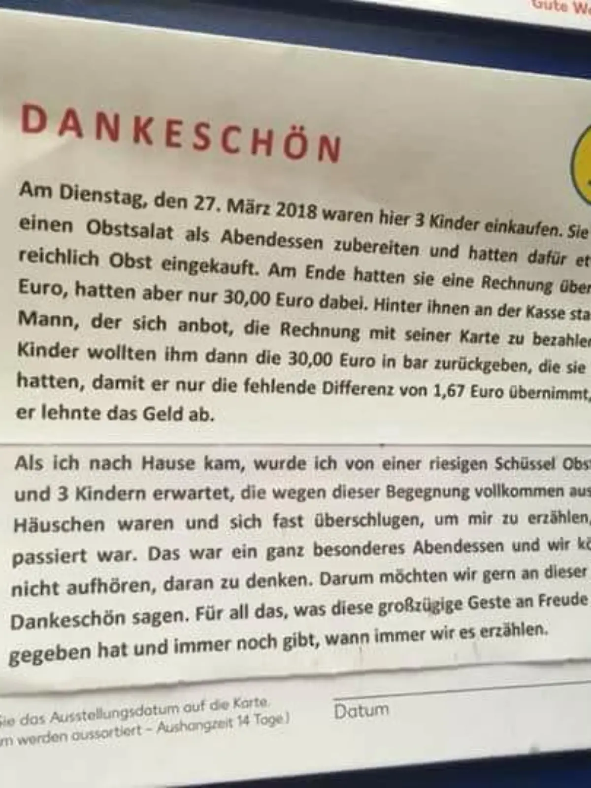 Suchaktion im Supermarkt 'Kaufland'