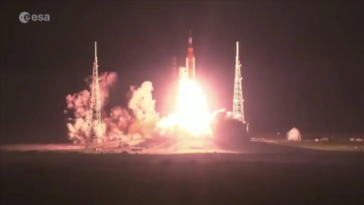 Hier startet die unbemannte Mondmission Artemis 1. Nach 25 Tagen wird der Test erfolgreich beendet.