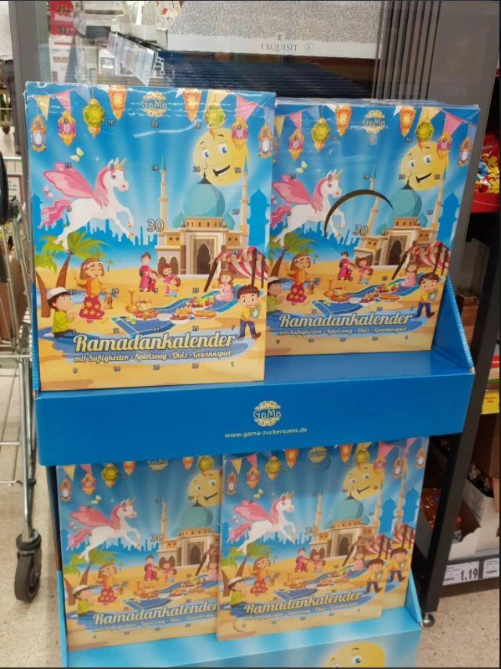 Diesen Ramadan-Kalender gibt es zurzeit im 'Kaufland' zu kaufen.