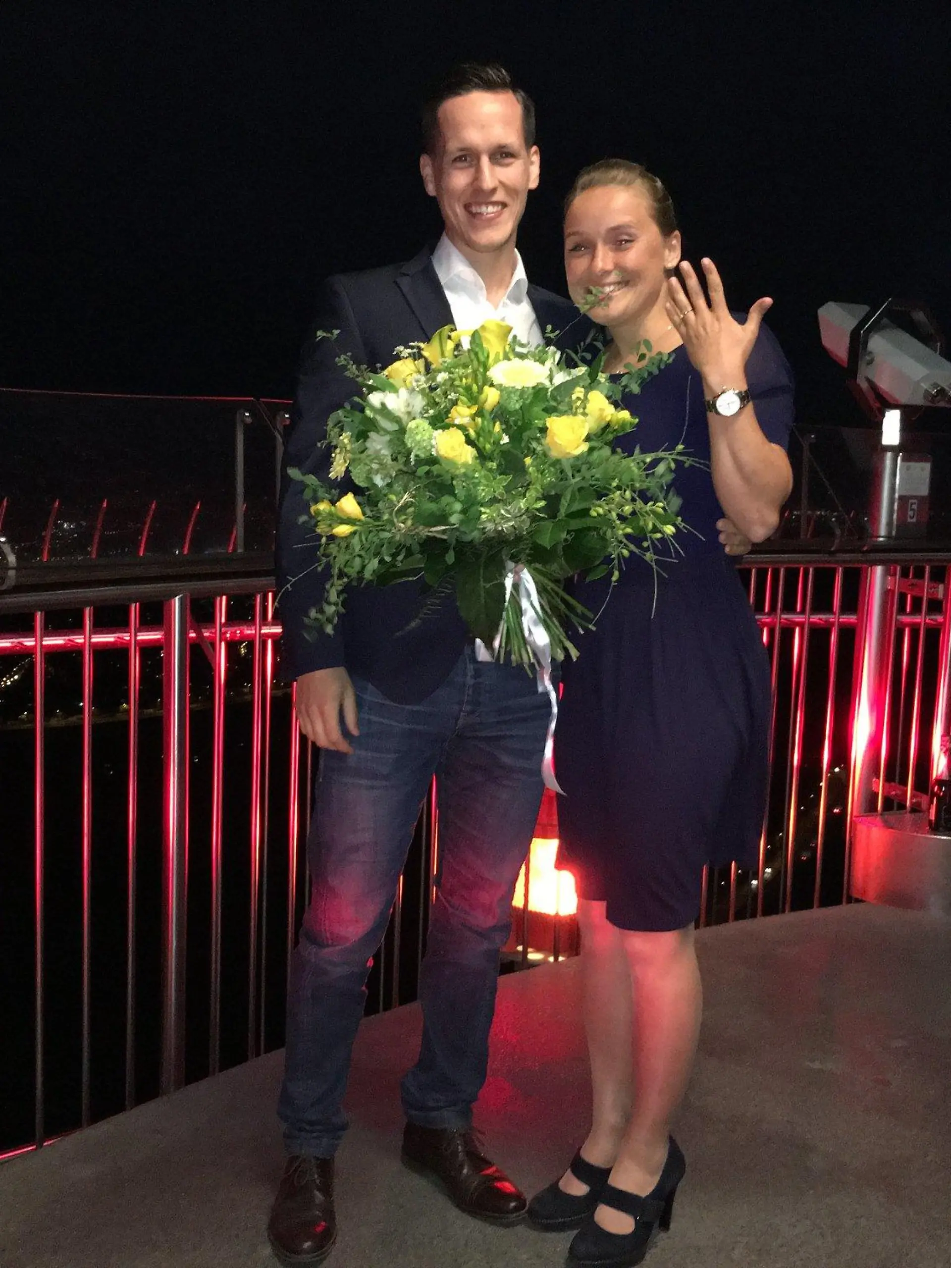 Nina Fischer und ihr verstorbener Ehemann Sven.