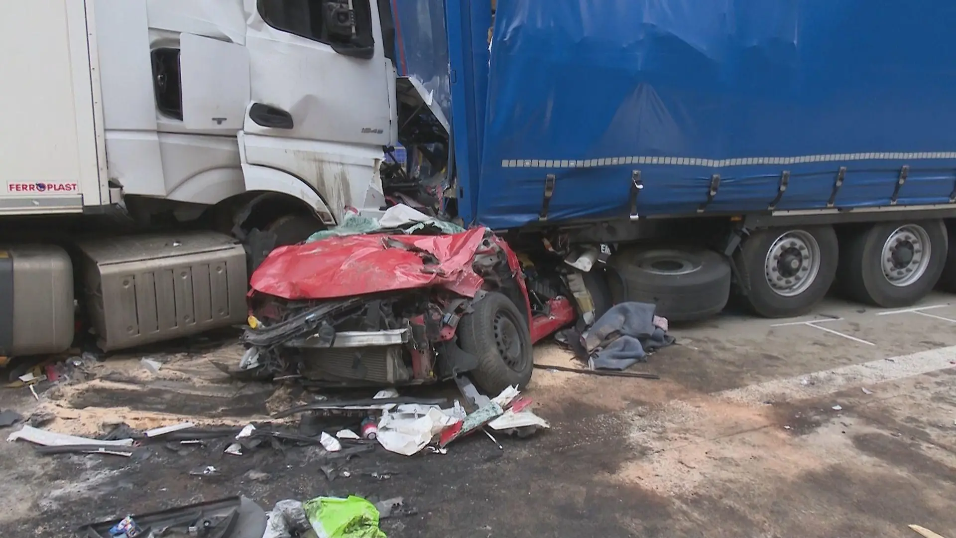 Unfall A 13 Brandenburg
