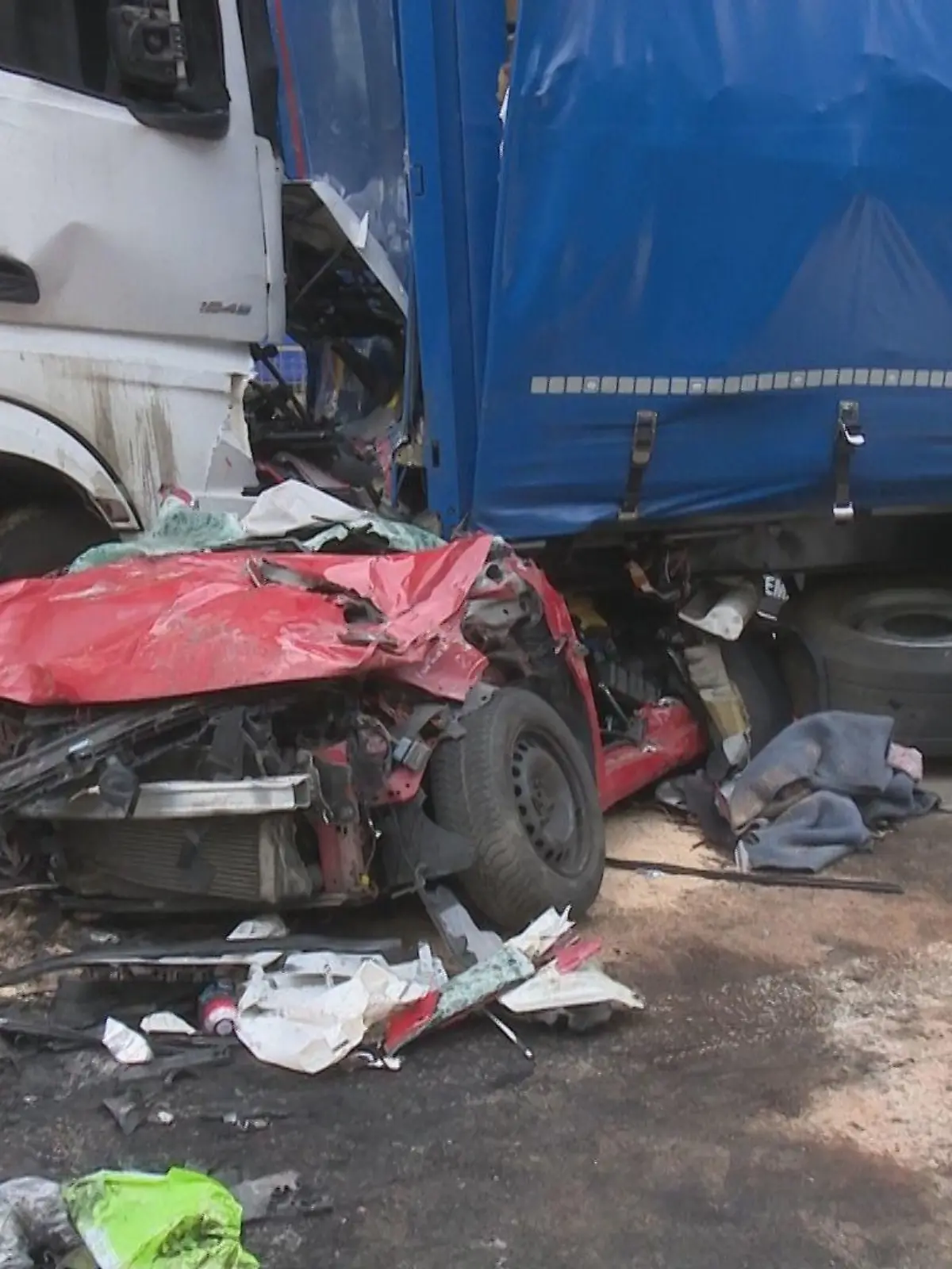 Unfall A 13 Brandenburg