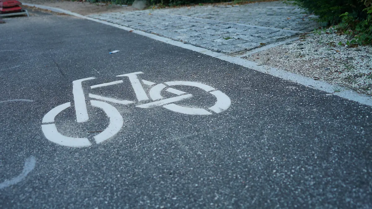 Schilda in Hamburg: Posse um einen zu knappen Fussweg neben einem neu ausgebauten Fahrradstreifen an der Elbchaussee in Blankenese
/ 240823