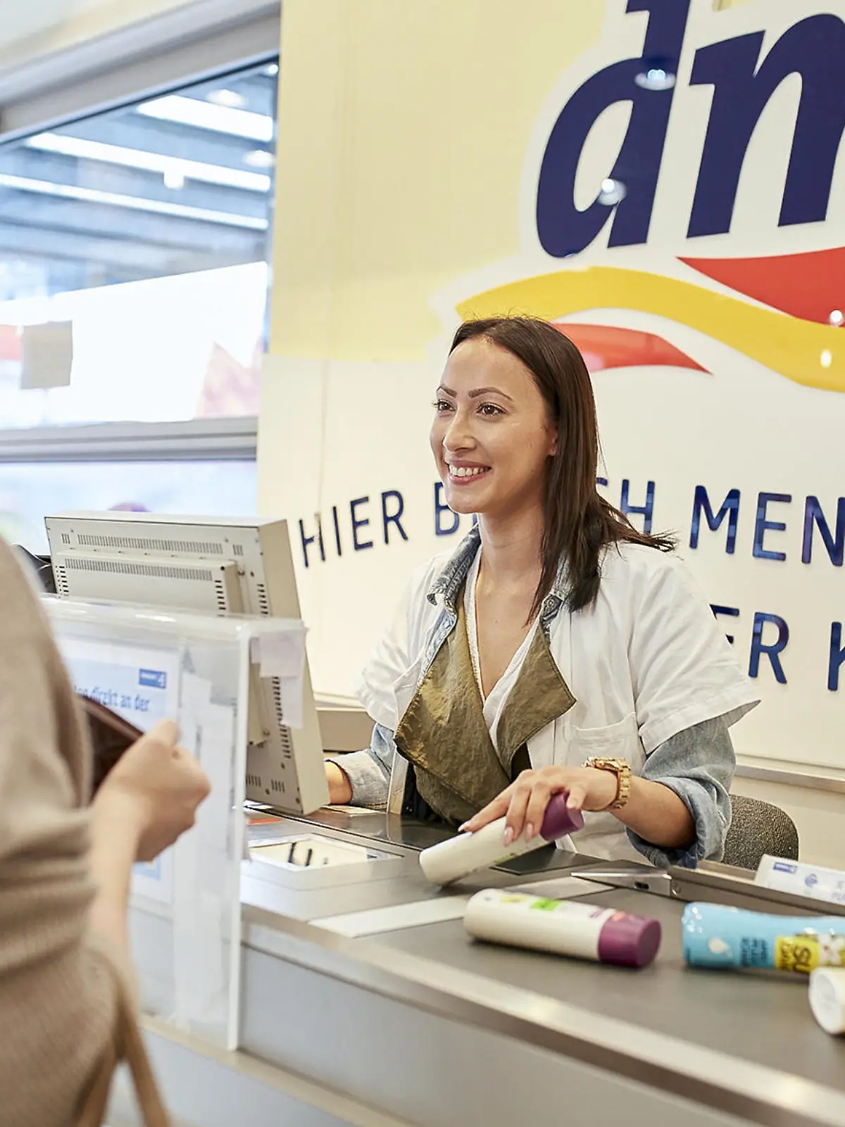 Geld abheben bei dm