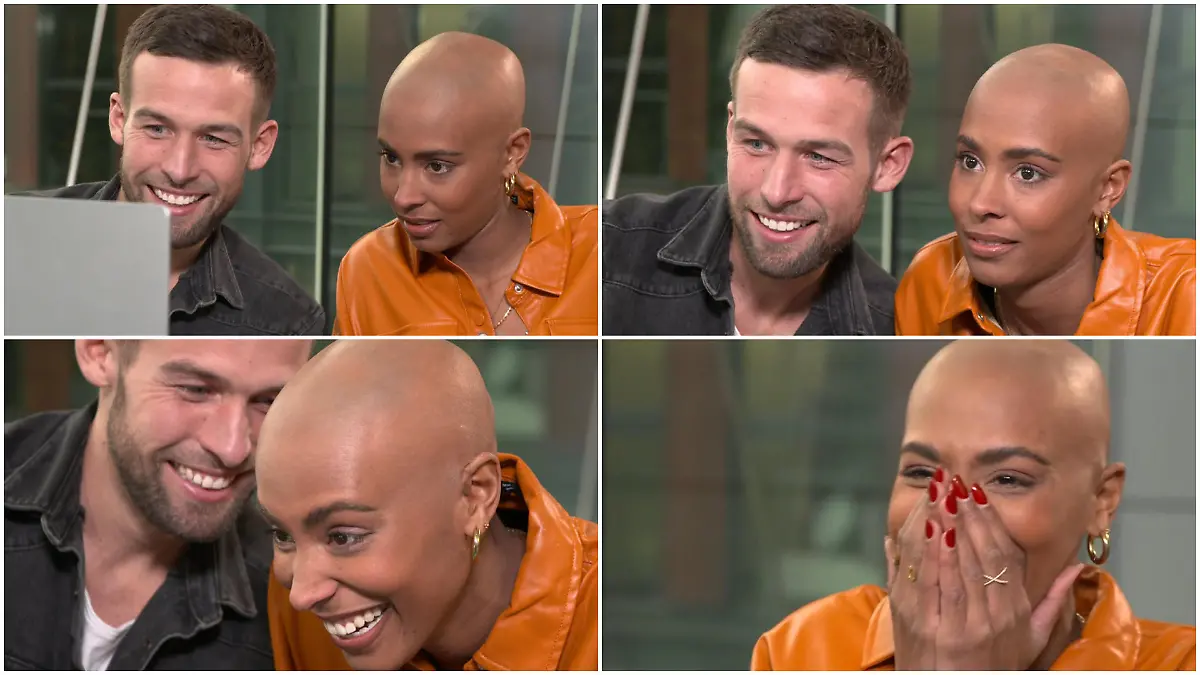 HIER erfährt Sharon, dass sie bei "Let's Dance" dabei ist Der Bachelorette fehlen die Worte