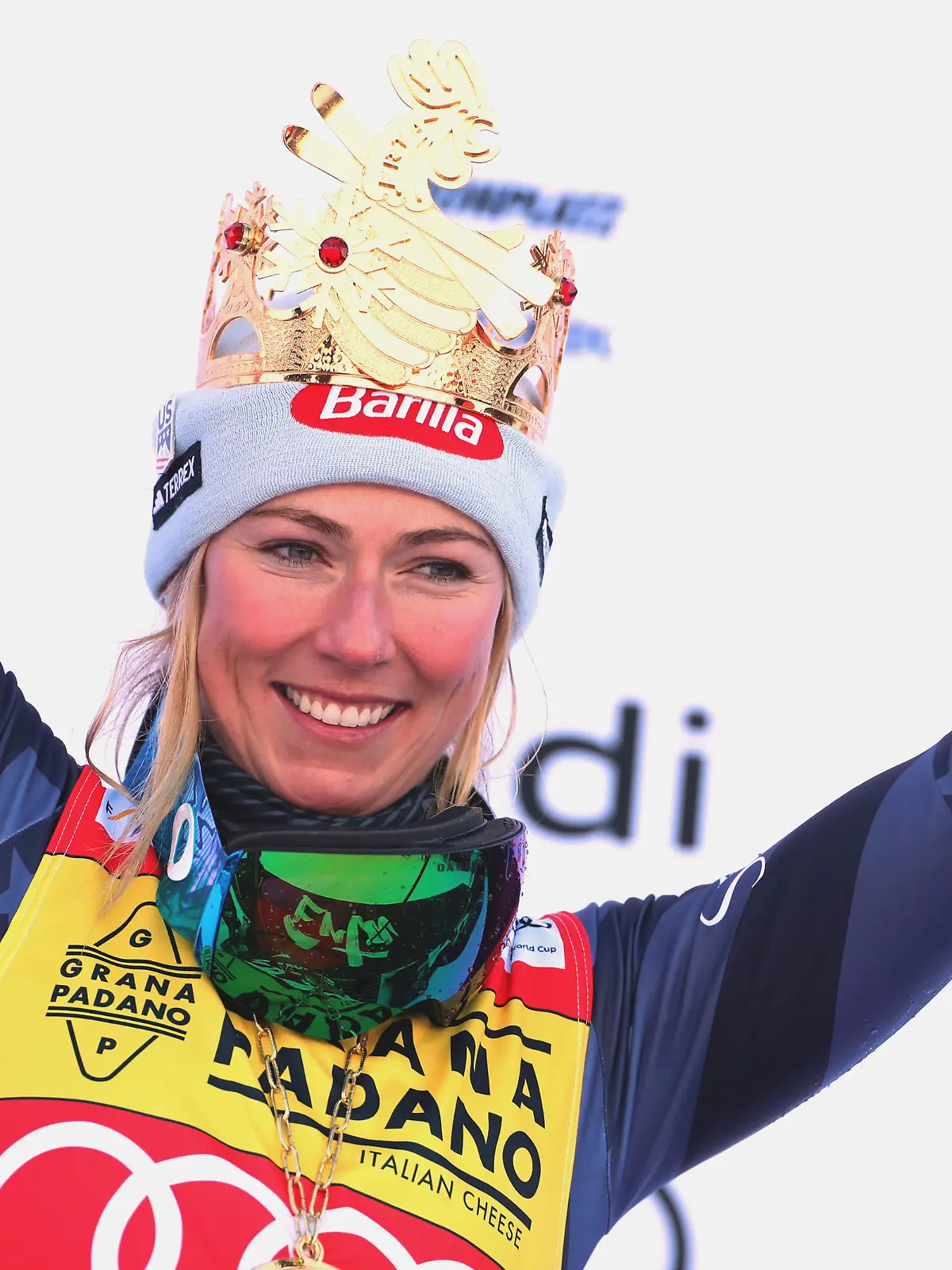 Alpine Ski World Cup 2023 in Kronplatz, Italy. Women's Giant Slalom race day as part of the Alpine Ski World Cup on the Erta slope in Kronplatz on January 25, 2023; US Skier Mikaela Shiffrin have sign her 84th victory, a record.
Pictured: Mikaela Shiffrin (USA)
Ref: SPL5517260 250123 NON-EXCLUSIVE
Picture by: Pierre Teyssot / SplashNews.com


World Rights, 
 / action press