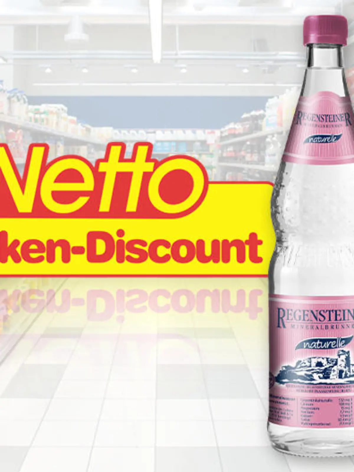 Rückruf Netto Regensteiner Mineralbrunnen naturelle