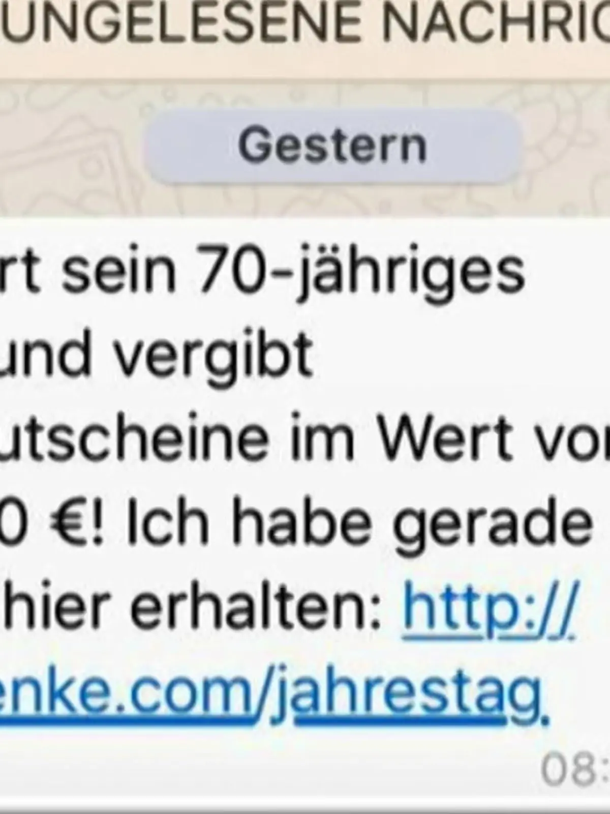 Bild zu: "Vorsicht vor gefälschtem H&M-Gutschein"