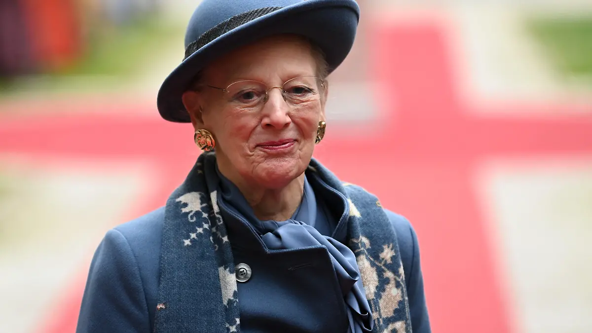 ARCHIV - 12.11.2021, Bayern, München: Königin Margrethe II. von Dänemark kommt zur Residenz. (zu dpa: «Dänische Königin Margrethe wird am Rücken operiert») Foto: Sven Hoppe/dpa +++ dpa-Bildfunk +++