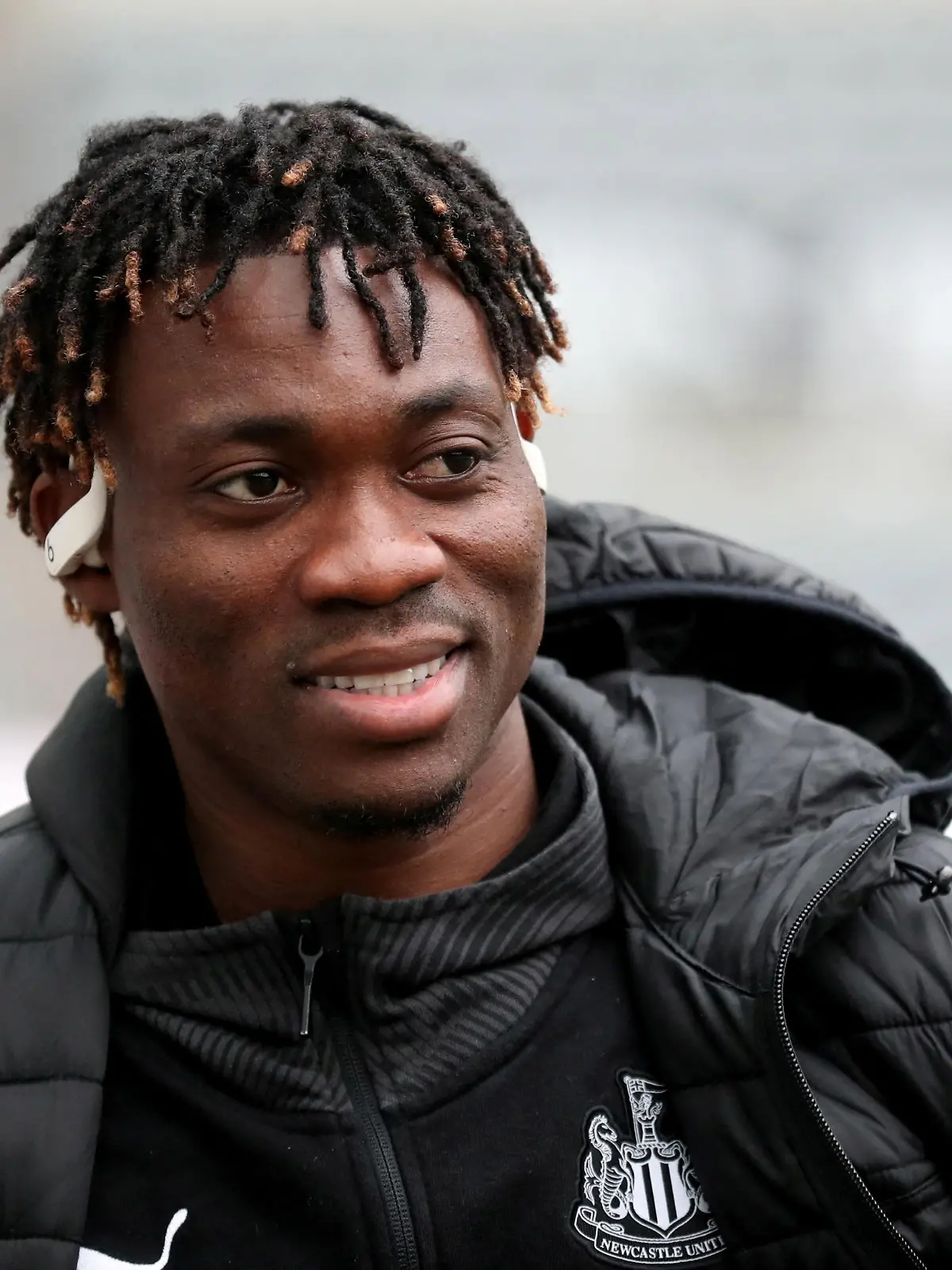 FILE PHOTO: Soccer Football - FA Cup Fourth Round - Newcastle United v Oxford United - St James' Park, Newcastle, Britain - January 25, 2020  Newcastle United's Christian Atsu before the match   REUTERS/Scott Heppell/File Photo