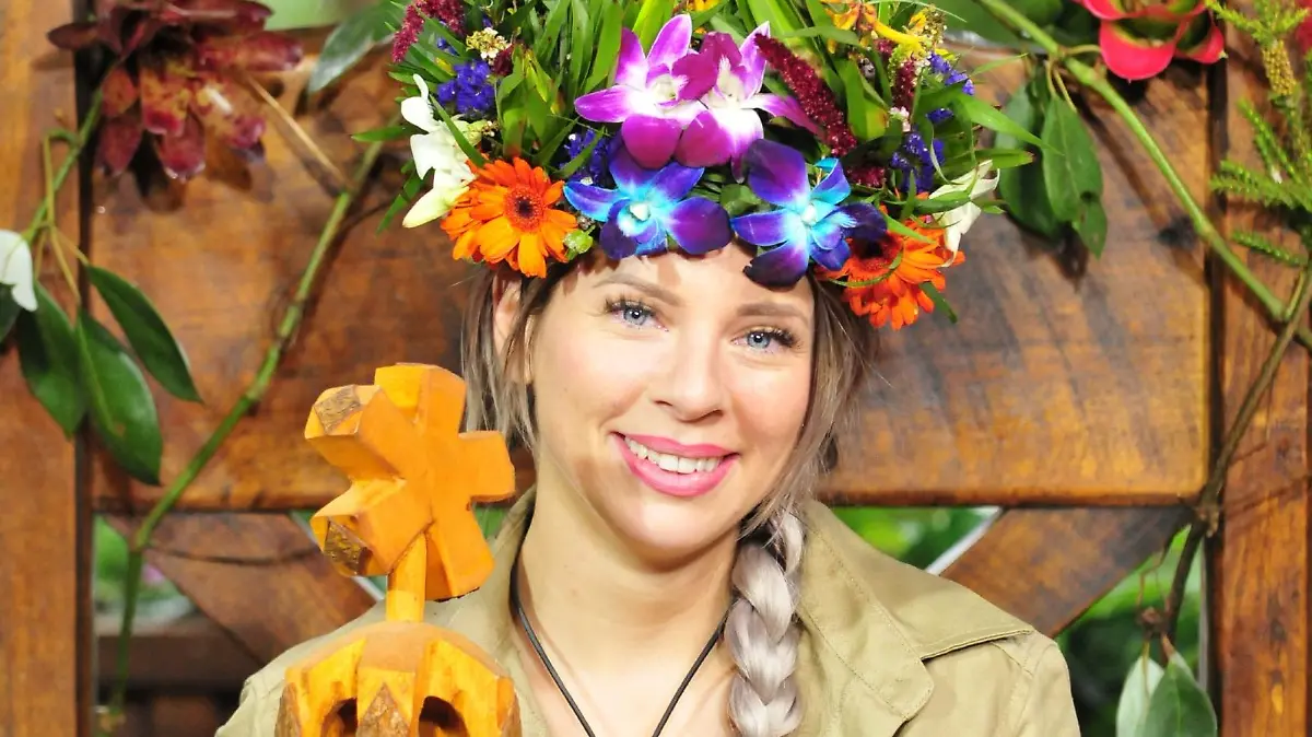 Jenny Frankhauser ist die Dschungelkönigin 2018.