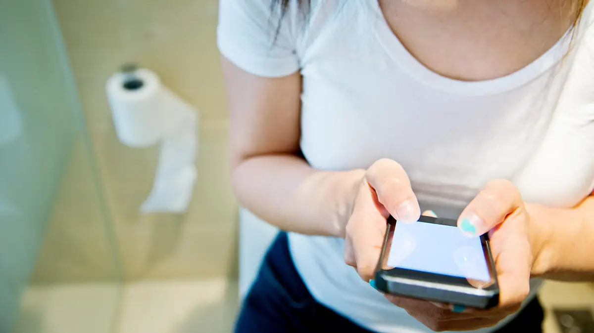 Smartphones und Bakterien