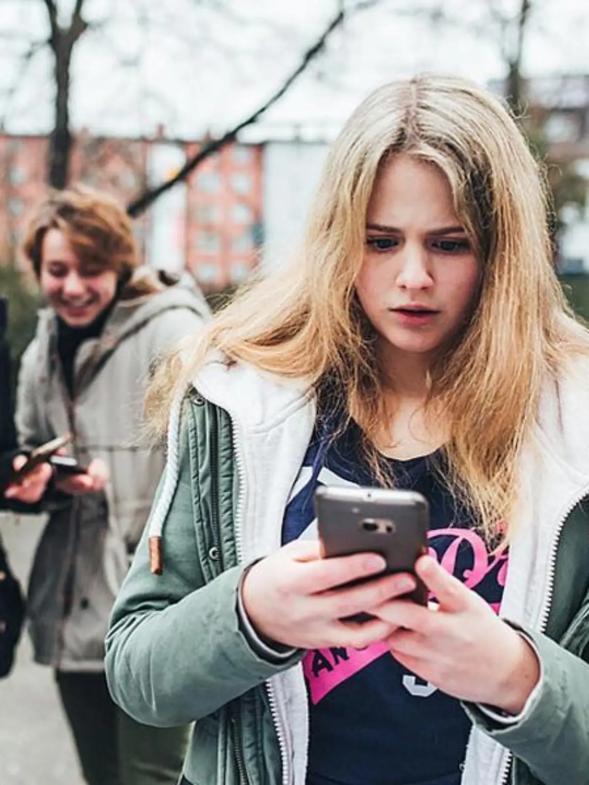 Opfer von Cybermobbing