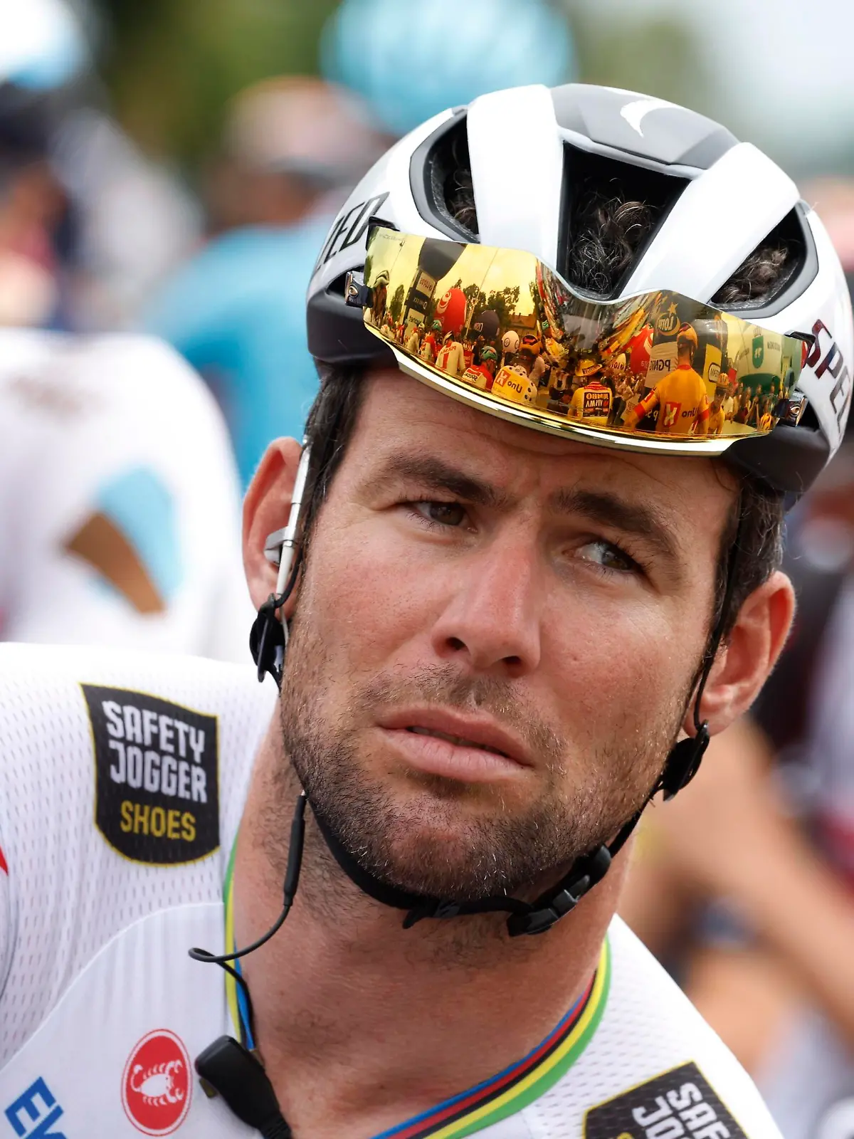 ROT // Mark Cavendish (Grossbritannien / Team Quick-Step Alpha Vinyl) - Polen-Rundfahrt 2022 - 2. Etappe CheÅm nach Zamosc - Polen-Rundfahrt - PolenRundfahrt - Polen Rundfahrt - Â