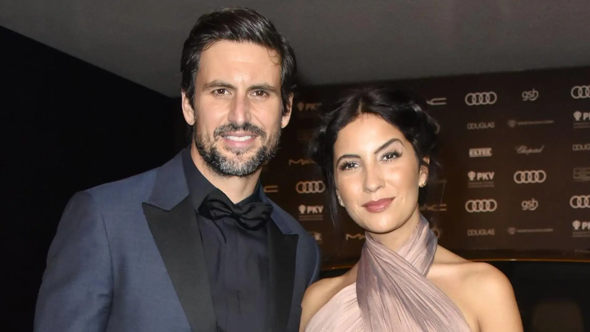 Tom Beck und Chryssanthi Kavazi bei der 25. Festlichen Operngala für die Deutsche Aids Stiftung in der Deutschen Oper. Berlin, 03.11.2018 *** Tom Beck and Chryssanthi Kavazi at the 25th Festive Opera Gala for the German Aids Foundation at the Deutsche Oper Berlin 03 11 2018 Foto:xN.xKubelkax/xFuturexImage