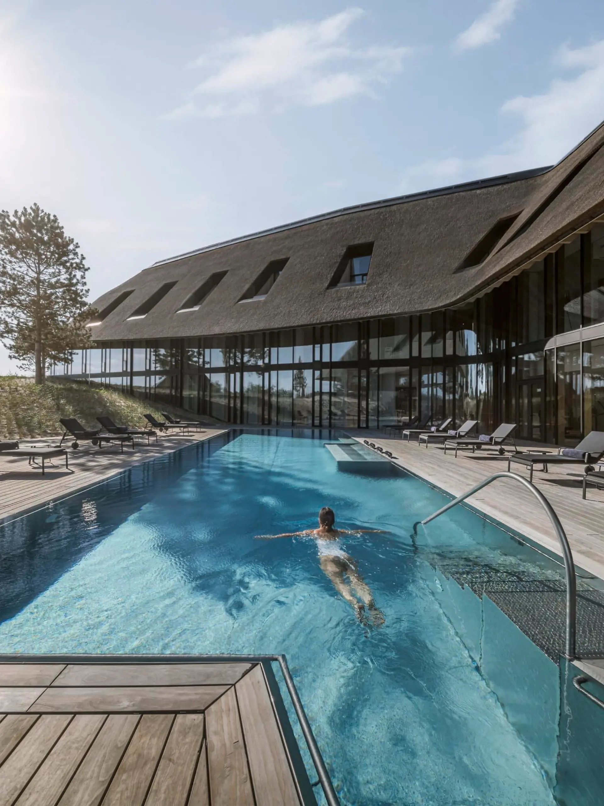Entspannen und Entschlacken in luxuriöser Umgebung - das suchen Promis hier in dem Luxus-Resort auf Sylt.