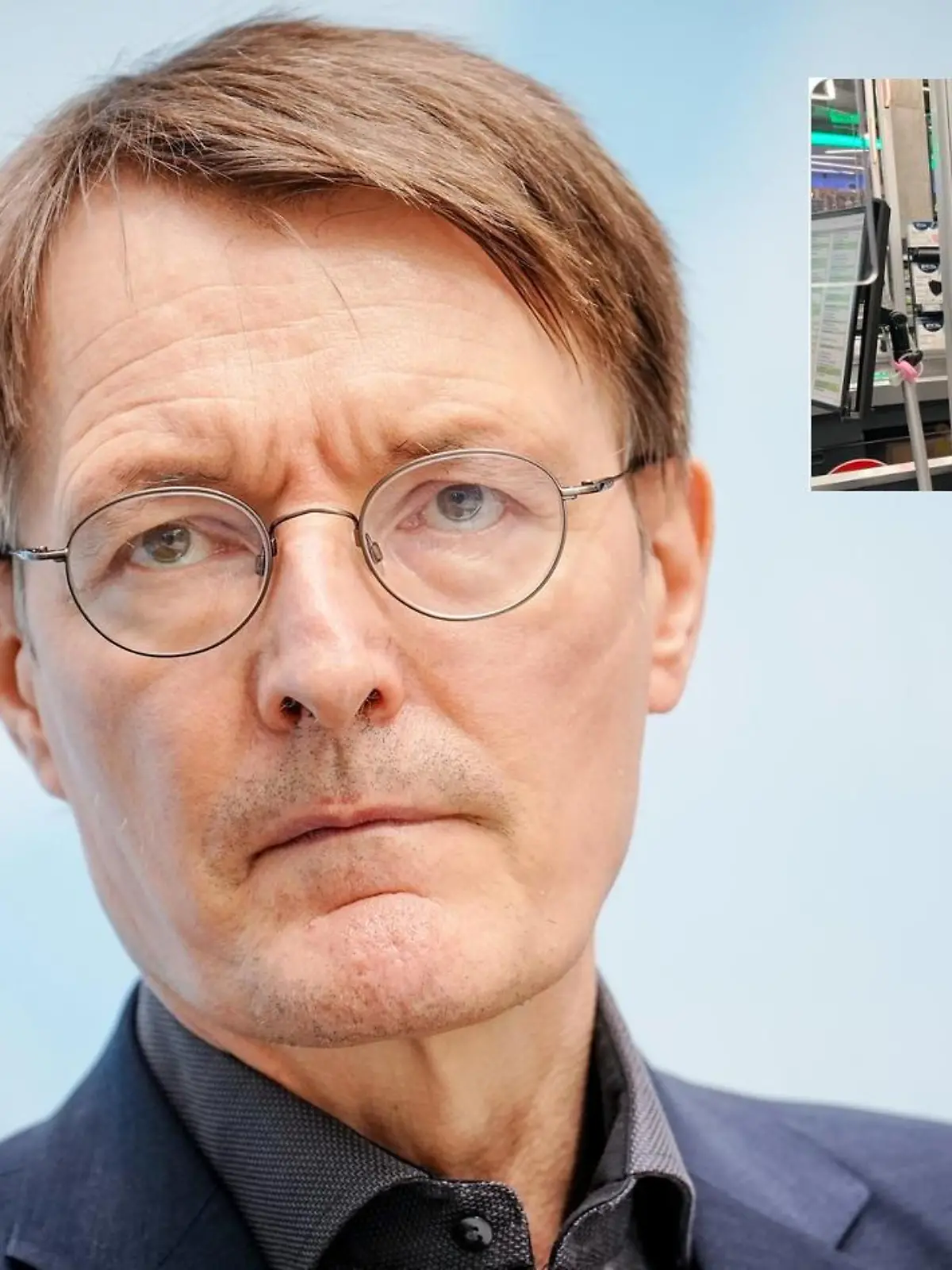 Lauterbach will den Alkoholfläschchen an der Kasse den Kampf ansagen.