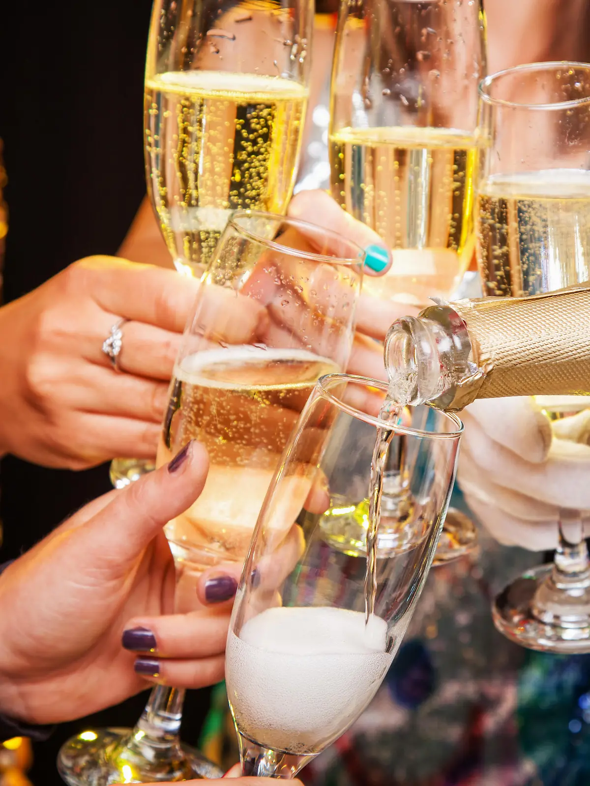 Sekt darf zum Jahreswechsel nicht fehlen!