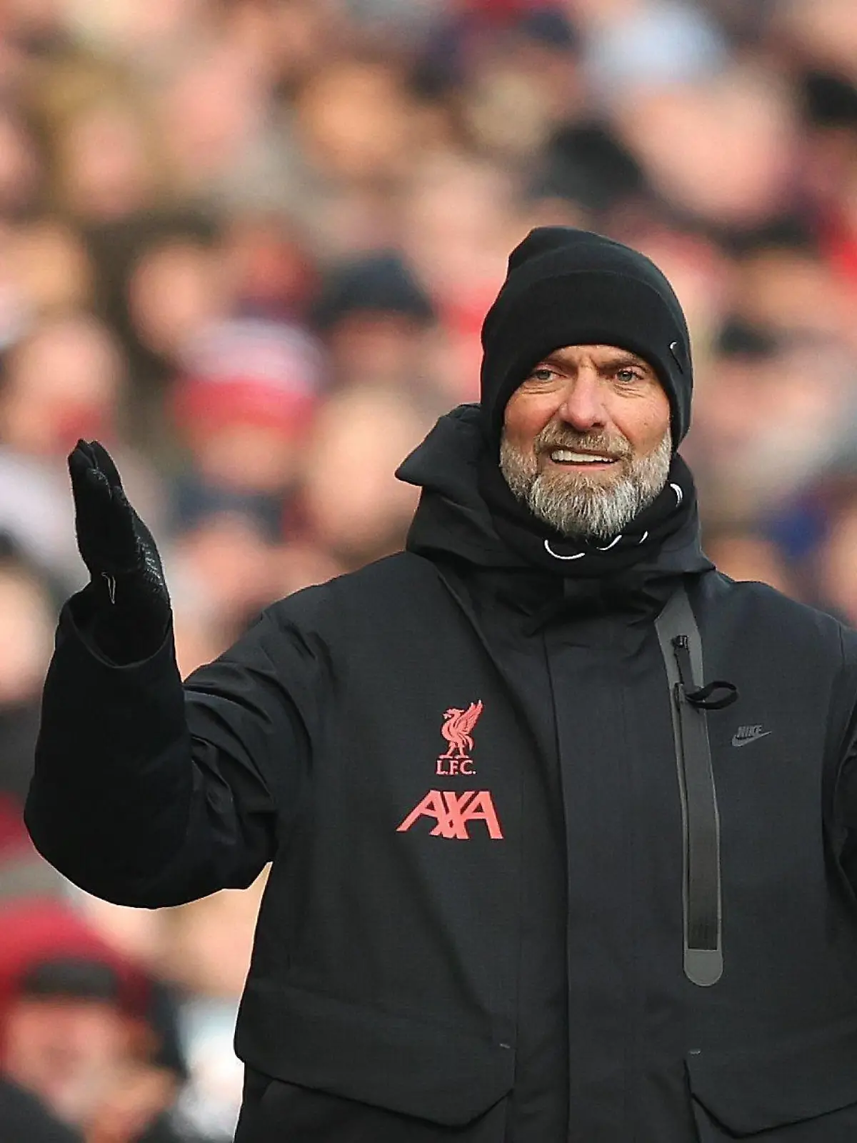 Mandatory Credit: Photo by Paul Greenwood/Shutterstock 13727850ax Liverpool manager Jurgen Klopp Liverpool v Chelsea, Premier League, Football, Anfield, Liverpool, UK - 21 Jan 2023 EDITORIAL USE ONLY No use with unauthorised audio, video, data, fixture lists, club/league logos or live services. Online in-match use limited to 120 images, no video emulation. No use in betting, games or single club/league/player publications. Liverpool v Chelsea, Premier League, Football, Anfield, Liverpool, UK - 21 Jan 2023 EDITORIAL USE ONLY No use with unauthorised audio, video, data, fixture lists, club/league logos or live services. Online in-match use limited to 120 images, no video emulation. No use in betting, games or single club/league/player publications. PUBLICATIONxINxGERxSUIxAUTxHUNxGRExMLTxCYPxROUxBULxUAExKSAxONLY Copyright: xPaulxGreenwood/Shutterstockx 13727850ax