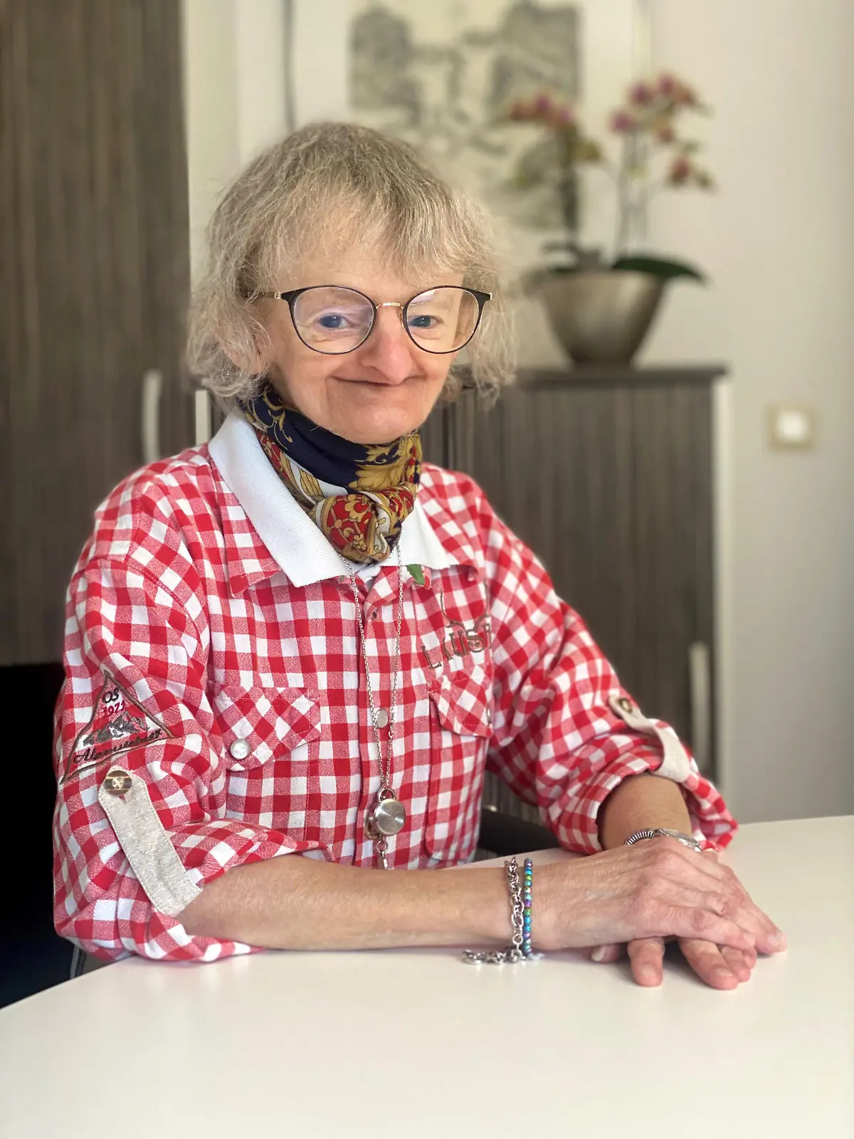 Heidrun Heuer ist mit 58 Jahren die aktuell älteste Progerie-Patientin weltweit.