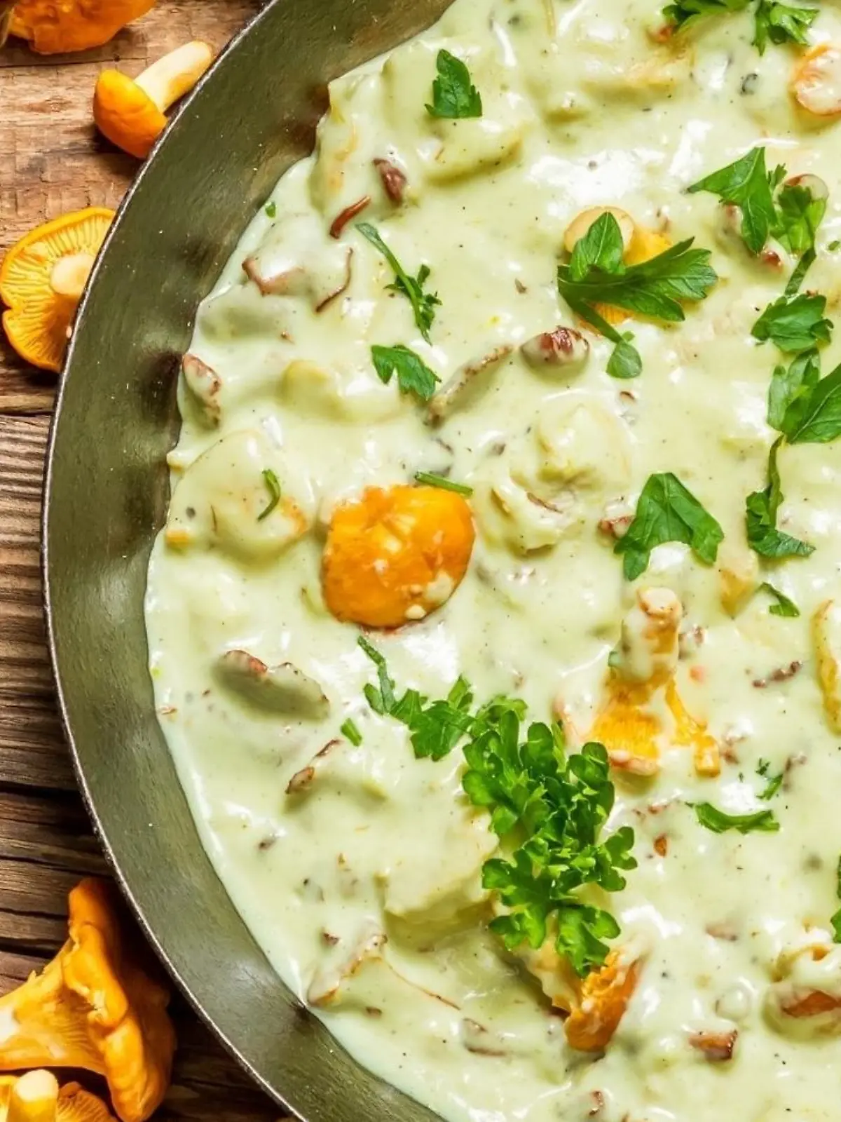 Bild zu: "Hackfleisch-Pilz-Pfanne mit Schupfnudeln"