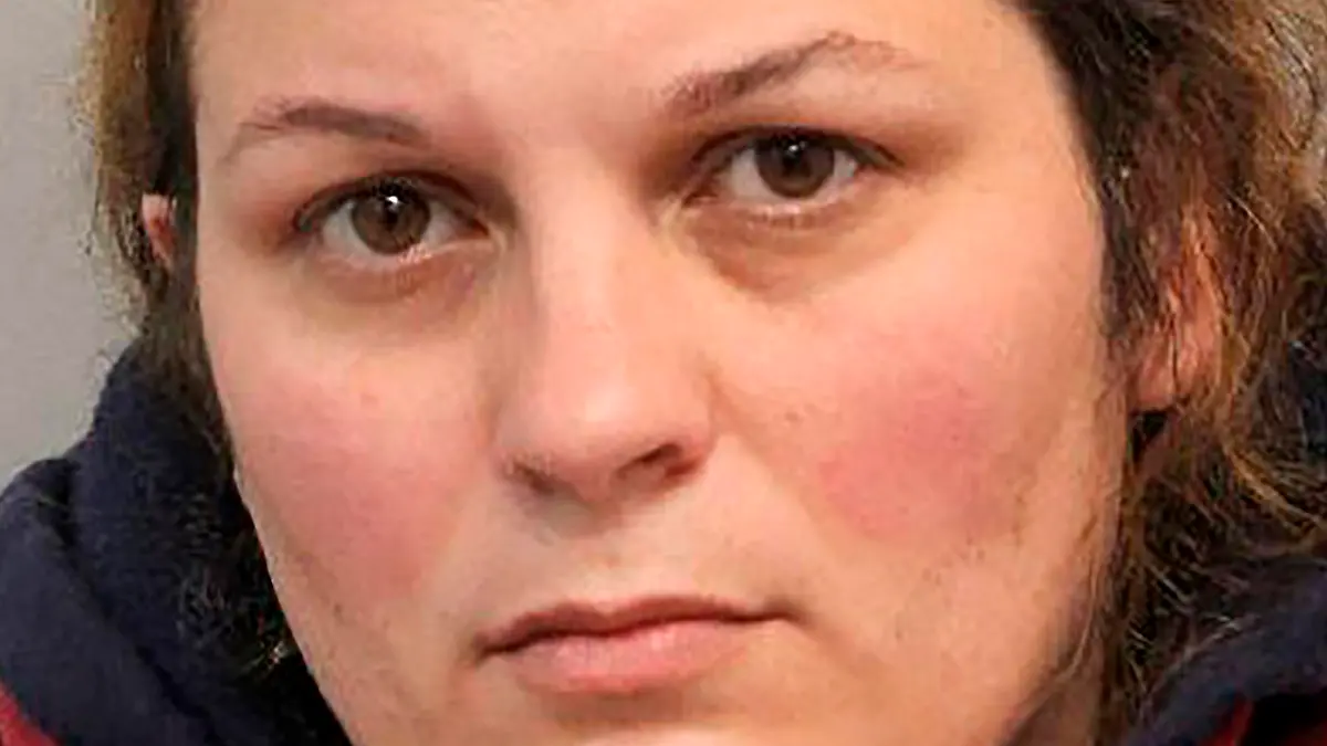 FILE - This undated booking photo provided by the Harris County, Texas, District Attorney's Office shows Magen Fieramusca, a Texas woman accused of kidnapping a mother in 2019 and then killing her in an elaborate scheme to pass off the victim’s baby as her own. Fieramusca pleaded guilty to murder, prosecutors said Thursday, Feb. 2, 2023. (Harris County District Attorney's Office via AP, File)
