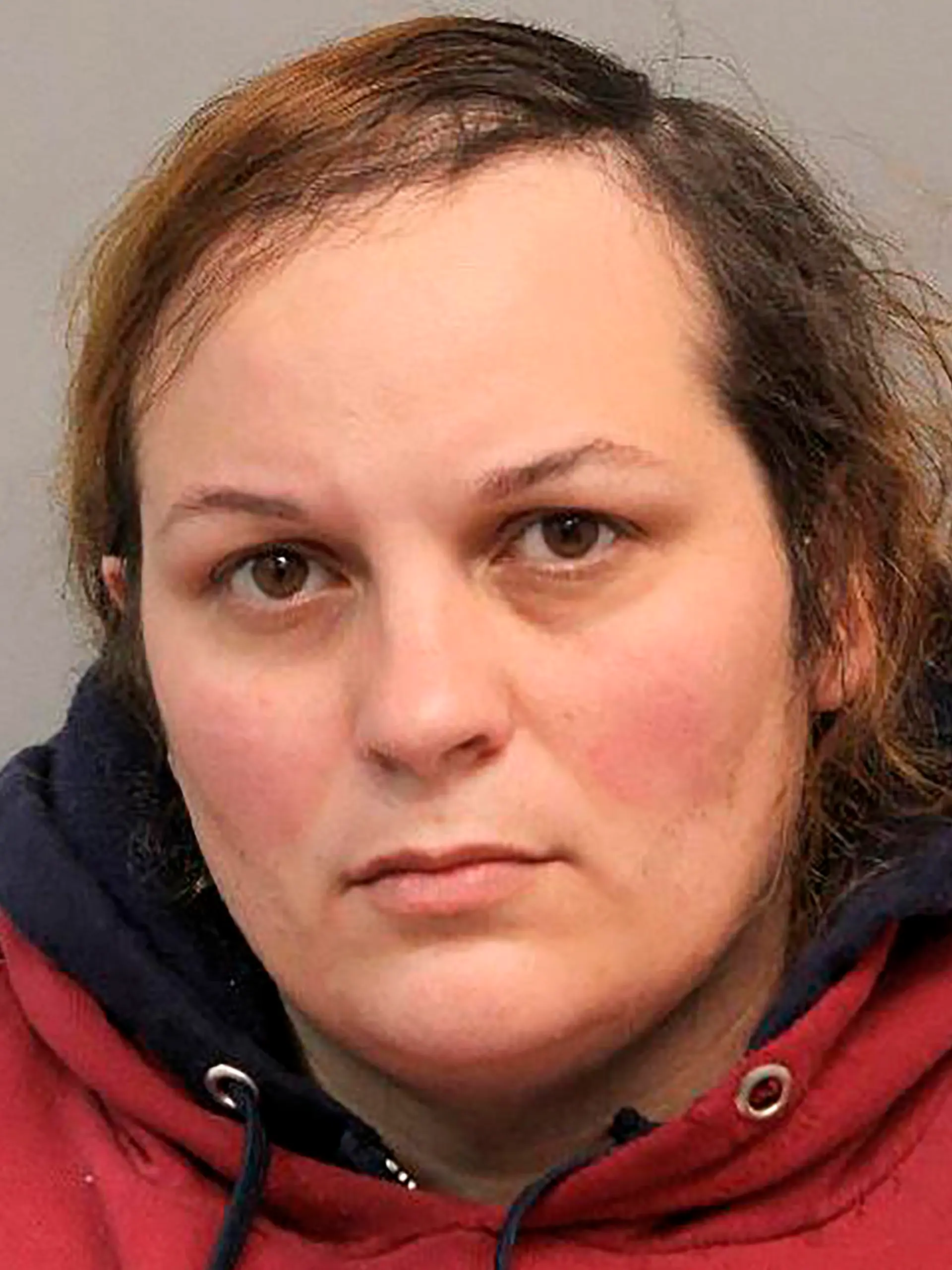 FILE - This undated booking photo provided by the Harris County, Texas, District Attorney's Office shows Magen Fieramusca, a Texas woman accused of kidnapping a mother in 2019 and then killing her in an elaborate scheme to pass off the victim’s baby as her own. Fieramusca pleaded guilty to murder, prosecutors said Thursday, Feb. 2, 2023. (Harris County District Attorney's Office via AP, File)