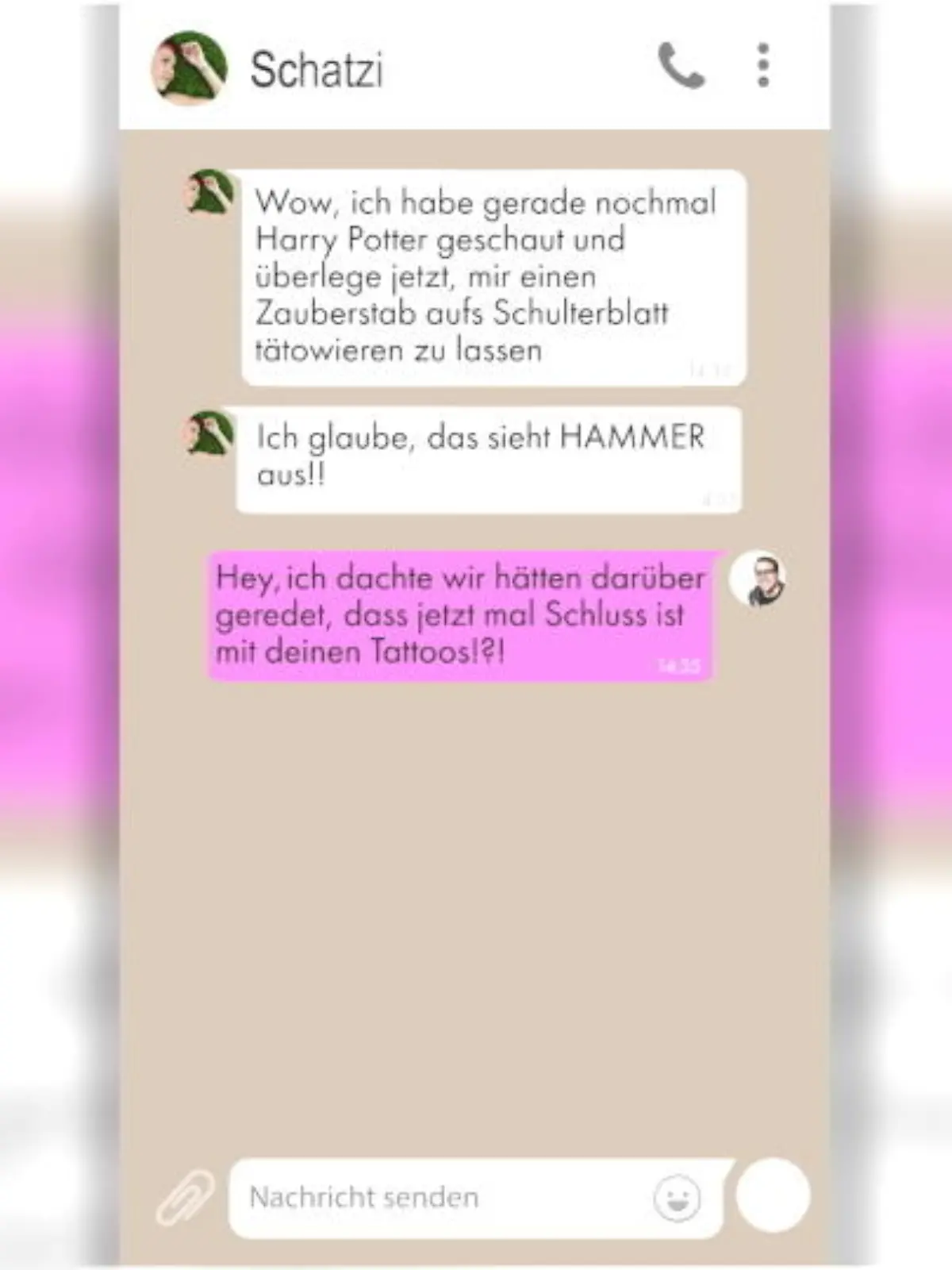 Jeder hat so seine Vorstellungen, ob und wenn ja welche Tattoos seinen eigenen Körper zieren sollen. Dass es bei dem Thema aber auch zu einem handfesten Streit mit harten Konsequenzen kommen kann, beweist dieses hitzige Pärchen.