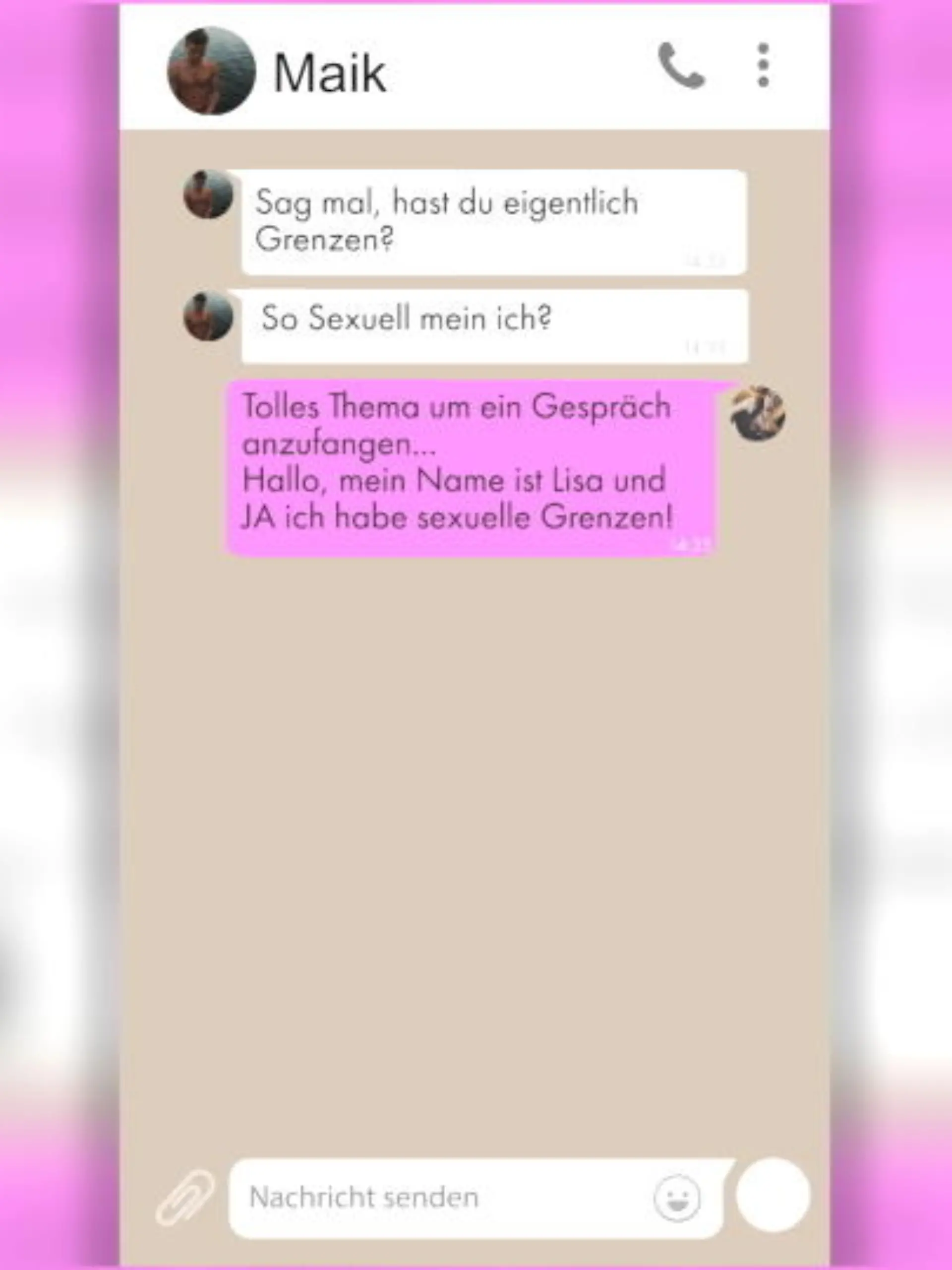 Auf der Suche nach der großen Liebe haben wir schon unzählige Maßnahmen ergriffen. Eine davon ist bei viele sicherlich auch 'Tinder'. Die Dating-App ist schnell installiert und unkompliziert. Dass sich auf dieser Plattform aber auch üble Vollidioten rumtreiben, zeigt diese Horror-Chatstory!