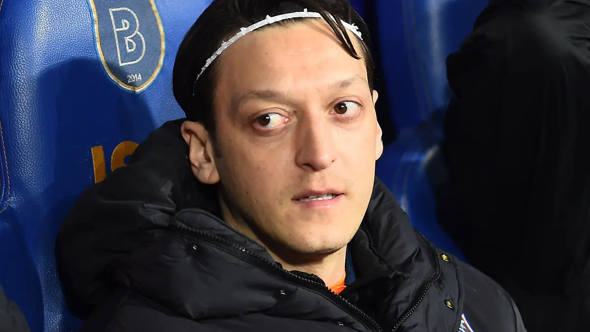 Mesut Ozil of Basaksehir during the Super League match between Istanbul Basaksehir and Konyaspor at Basaksehir Fatih Terim Stadyumu in Istanbul, Turkey on January 29, 2023. Photo by Seskimphoto PUBLICATIONxNOTxINxTUR